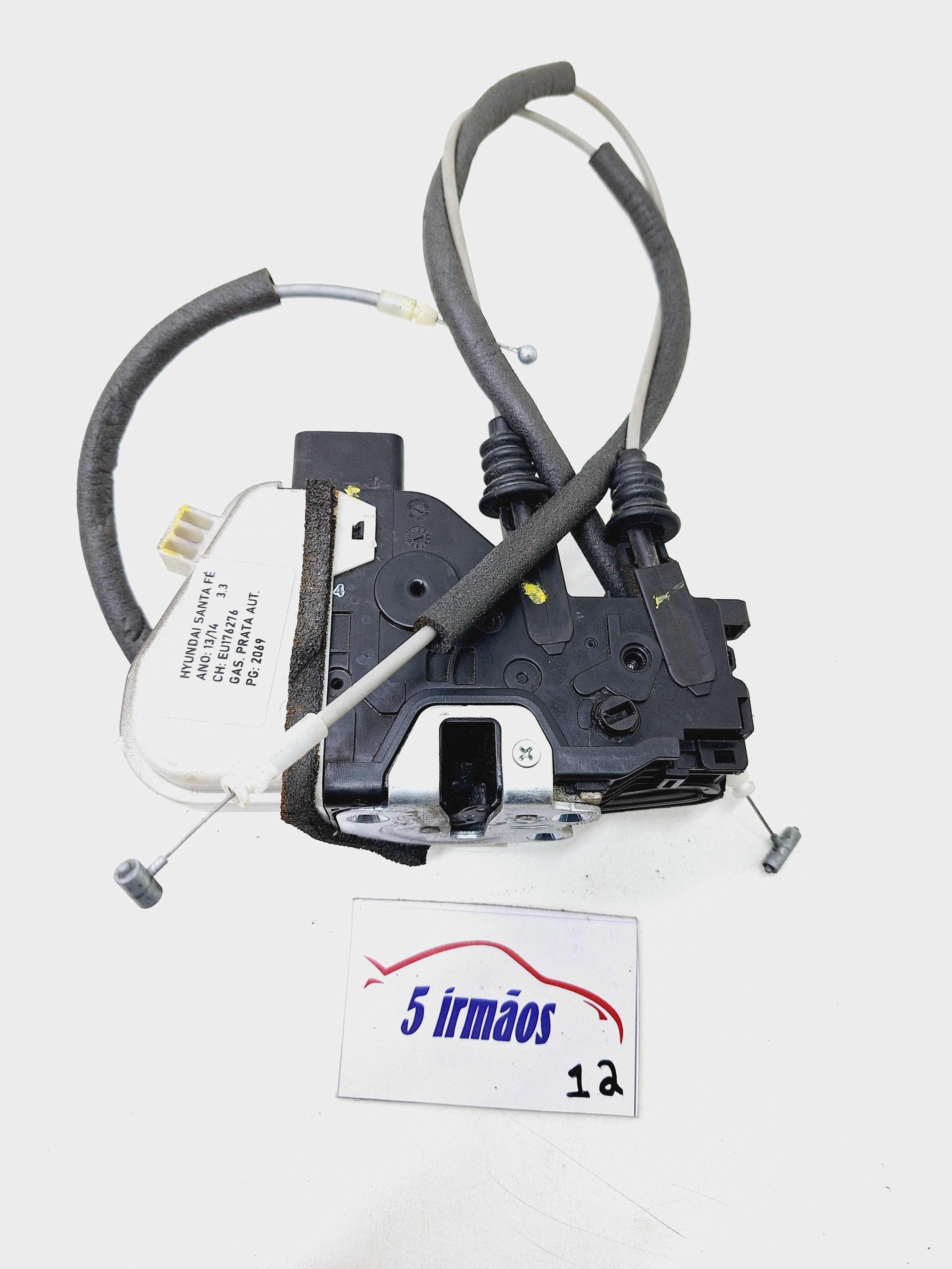 Fechadura Porta Traseira Esquerda Hyundai Santa Fé 3.3 2015