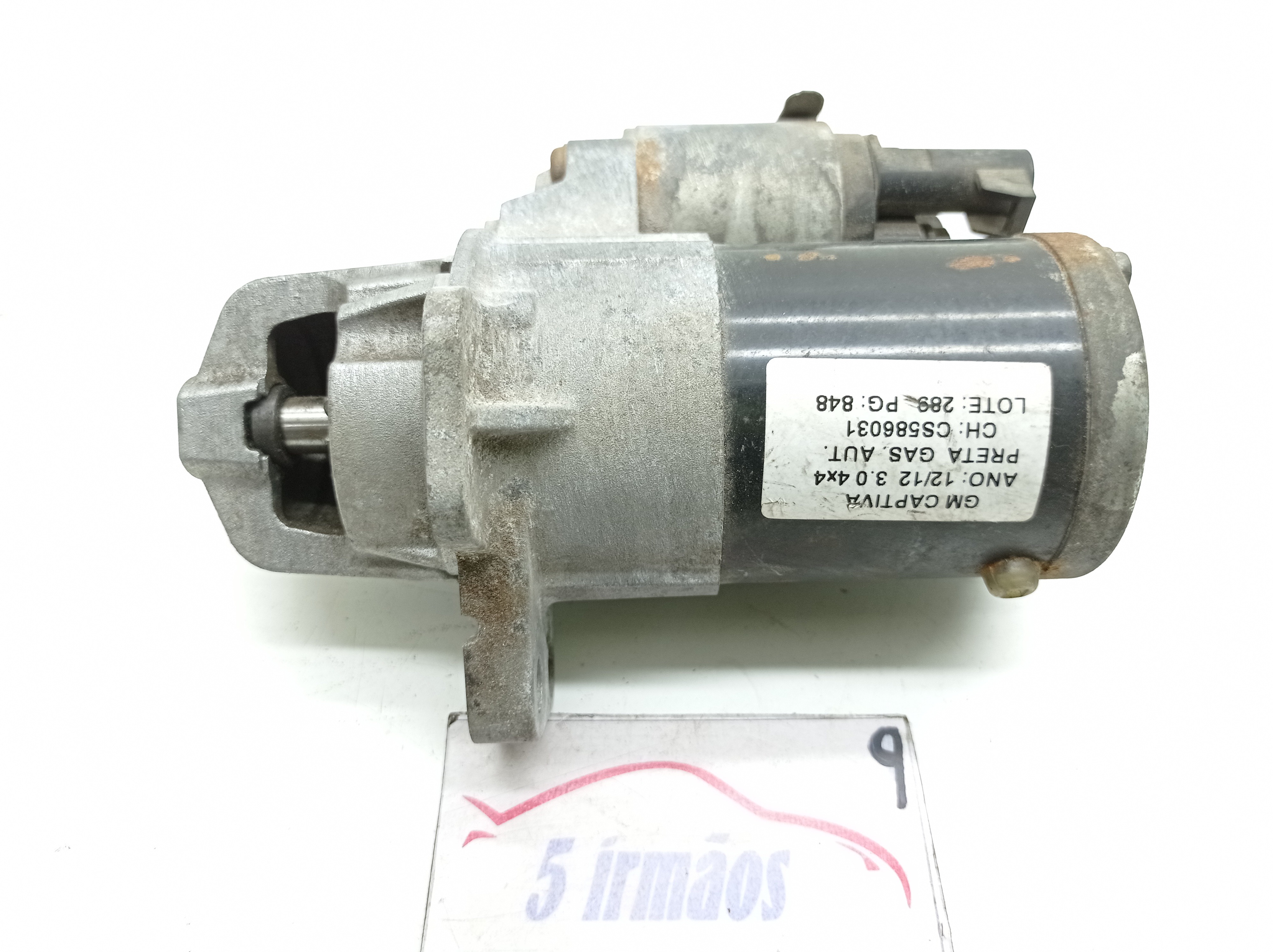 Motor Arranque Gm Captiva 3.0 4×4 2011 / 2012