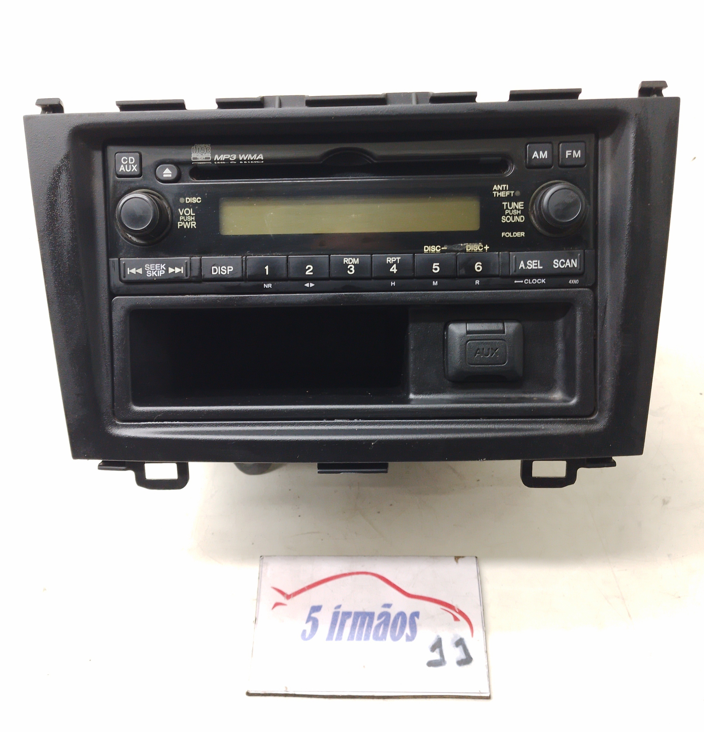 Rádio Cd Player Honda Crv 2.0 2009 / 2010 Nº39100swa