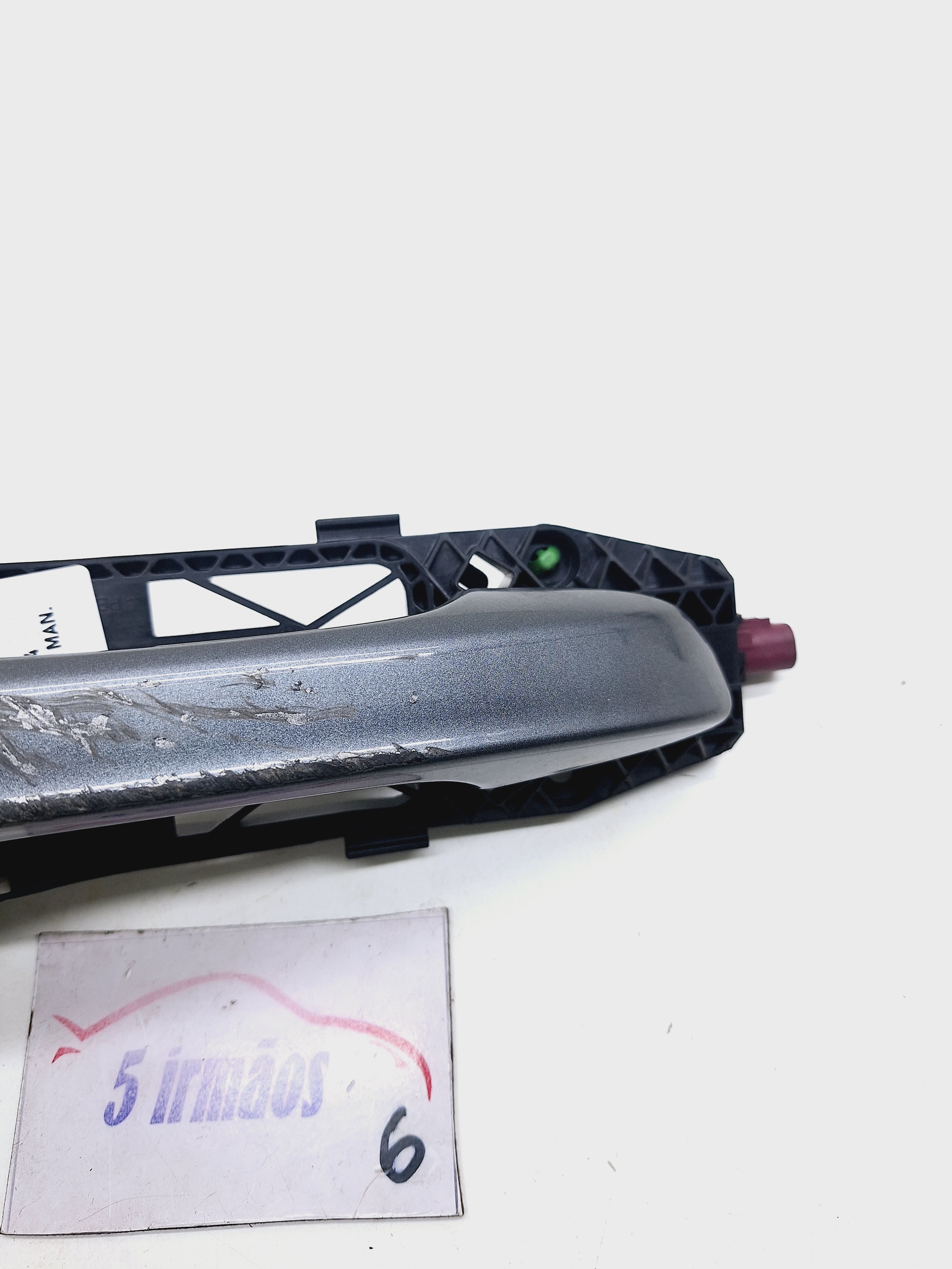 Maçaneta Externa Dianteira Esquerda Vw Polo Tsi 1.0 2018 Cinza Dianteira