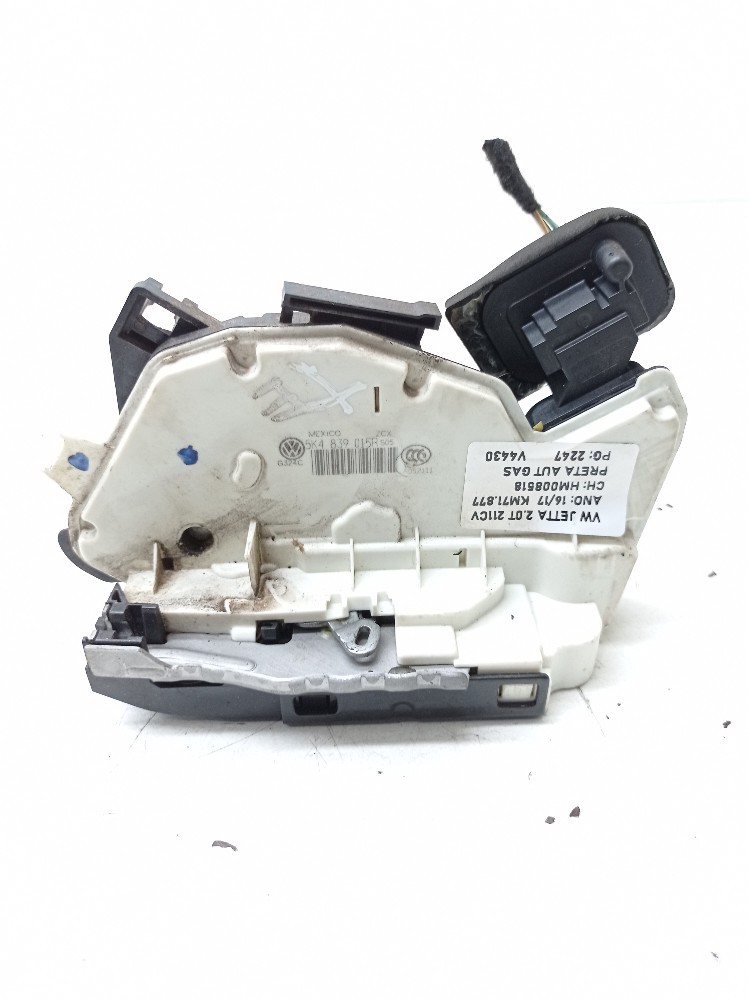 Fechadura Porta Traseira Esquerda Vw Jetta Tsi 2.0 2016 2017