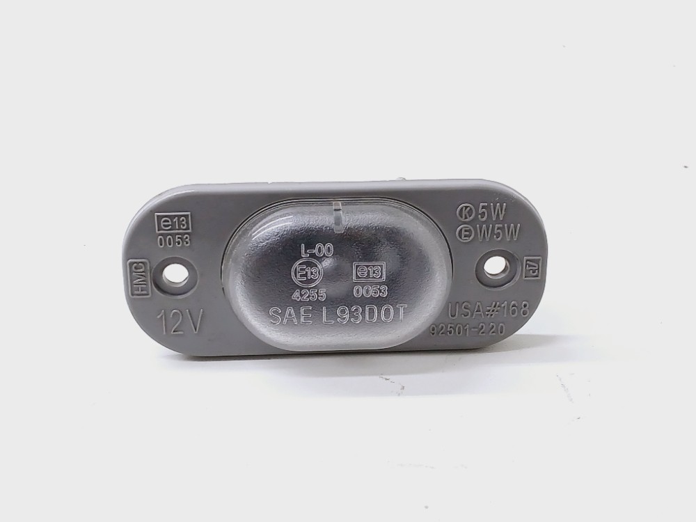 Lanterna Luz Placa Hyundai Santa Fé 2.7 2005 2006 9250126100