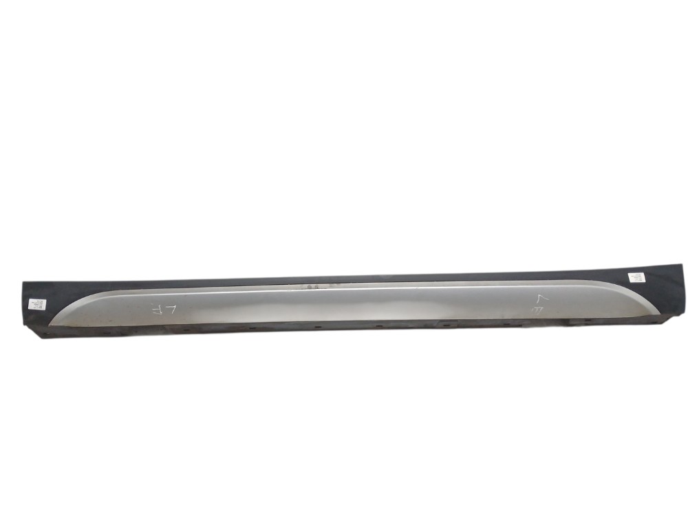 Spoiler Lateral Esquerdo Bmw X1 2.0 2013 2014 Prateado