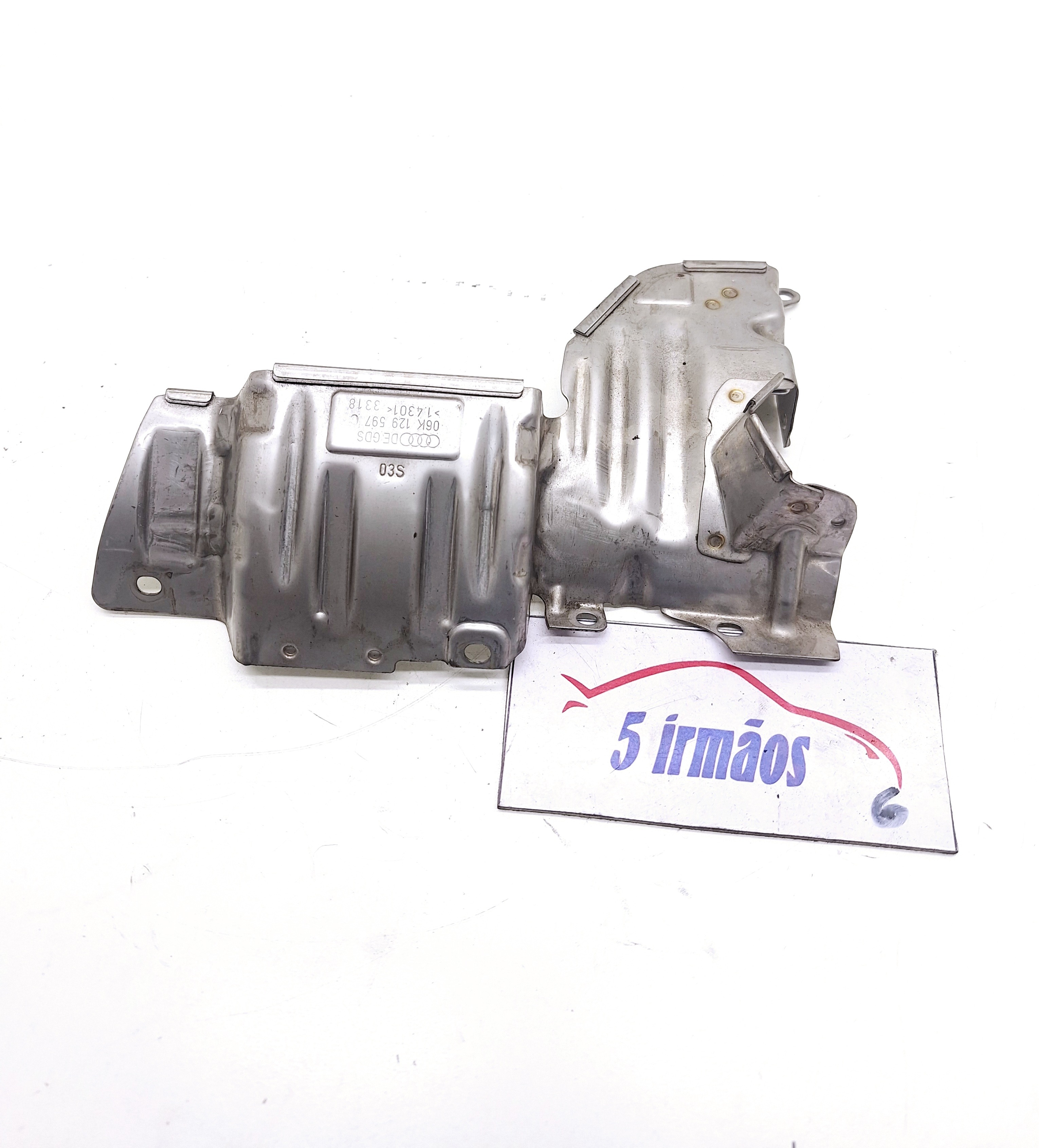Defletor Calor Turbina Vw Tiguan Tsi 2.0 2019 Nº06k129597