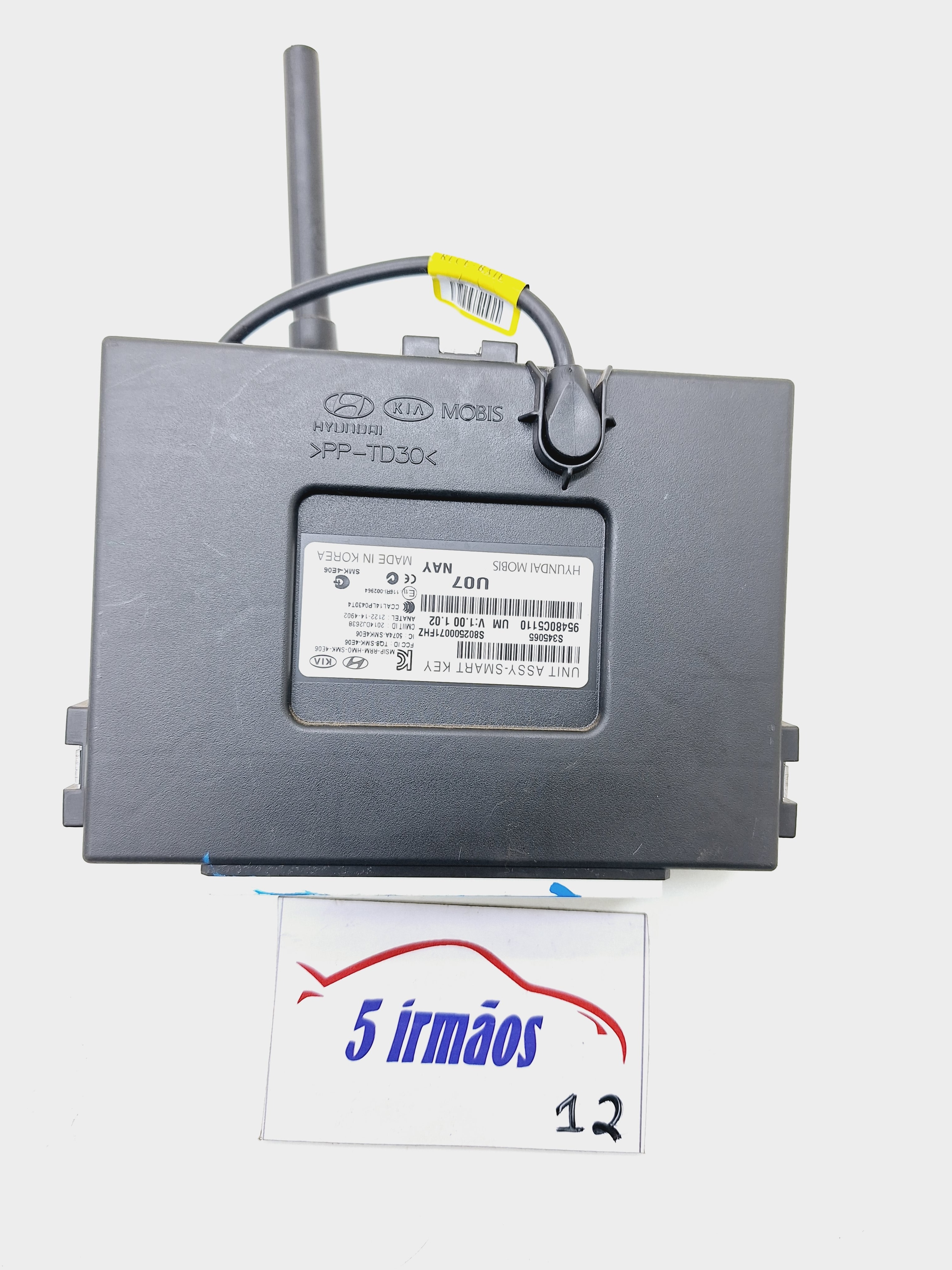 Módulo Smart Key Kia Sorento 2.4 2018 Nºc595480ec0