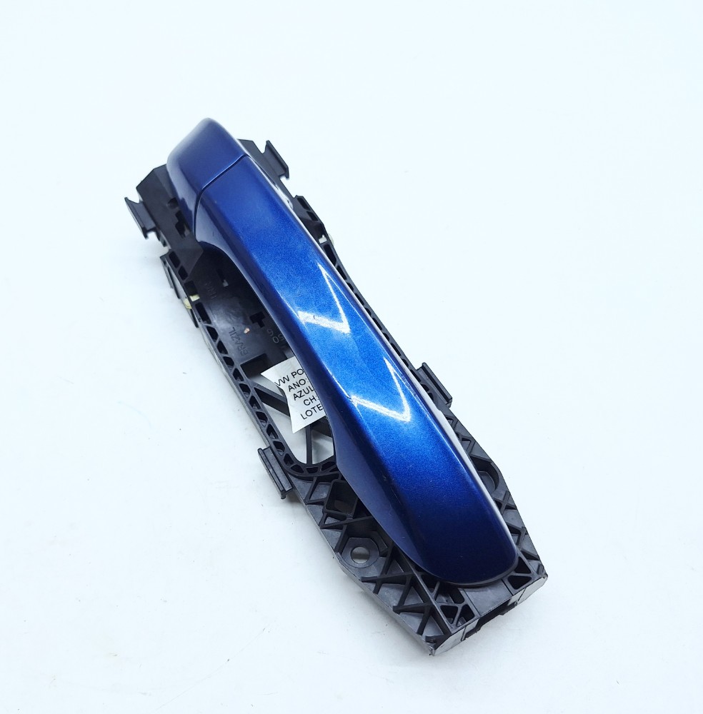 Maçaneta Externa Traseira Direita Vw Polo Gts 1.4 2021 Azul Traseira