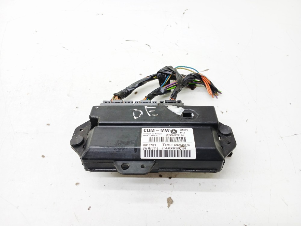 Modulo Porta Dianteira Esquerda Chrysler 300c 5.7 V8 2008