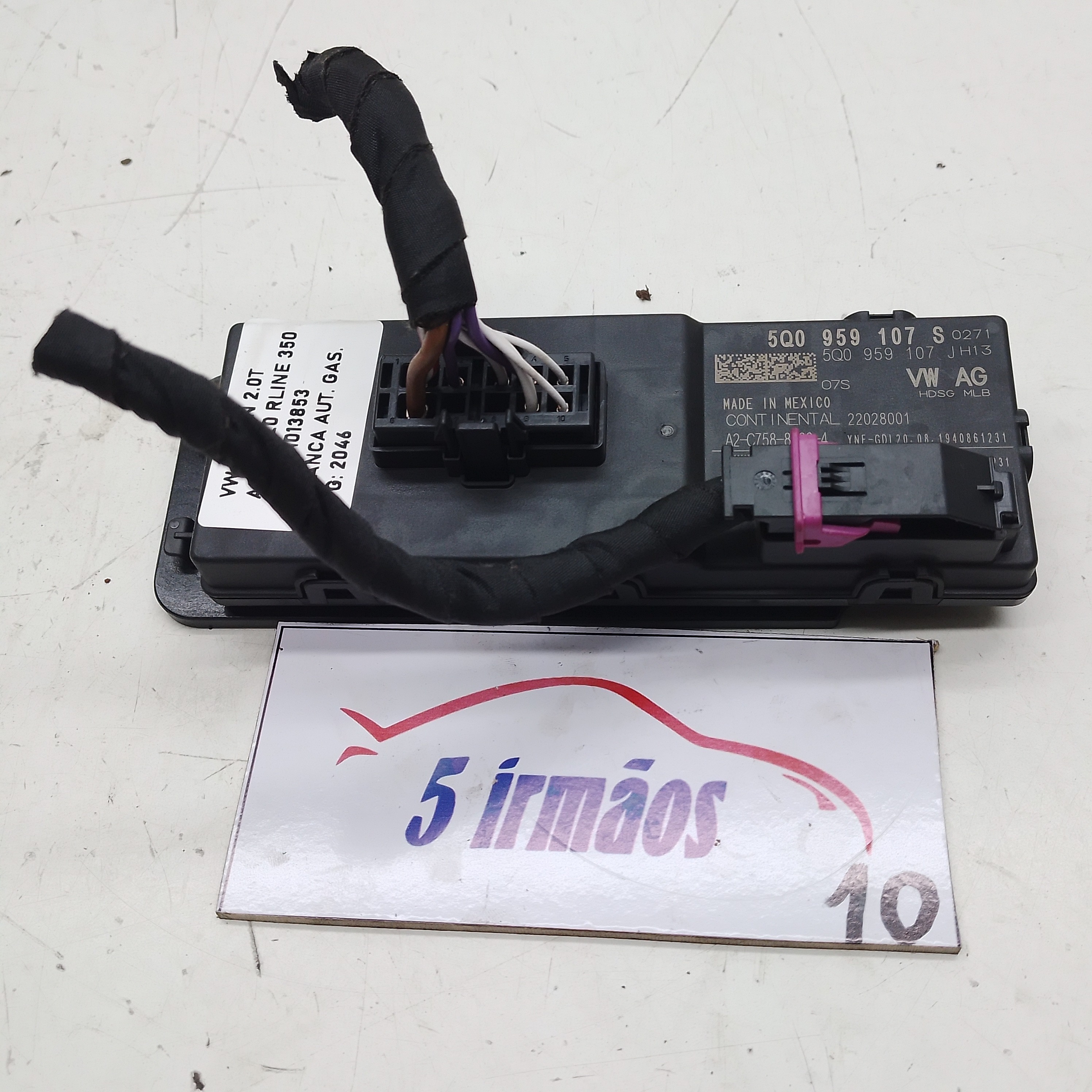Módulo Controle Tampa Vw Tiguan Tsi 350 2.0 2019 / 2020