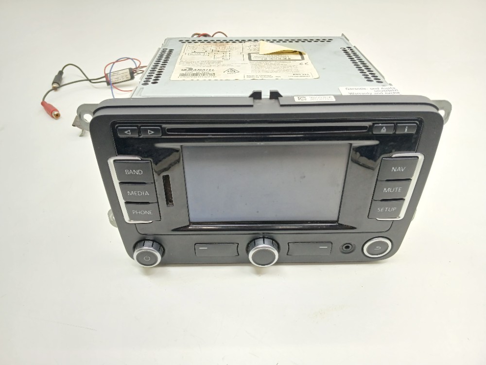 Radio Cd Player Vw Jetta Tsi 2.0 Asp 2012 2013 3c8035278c