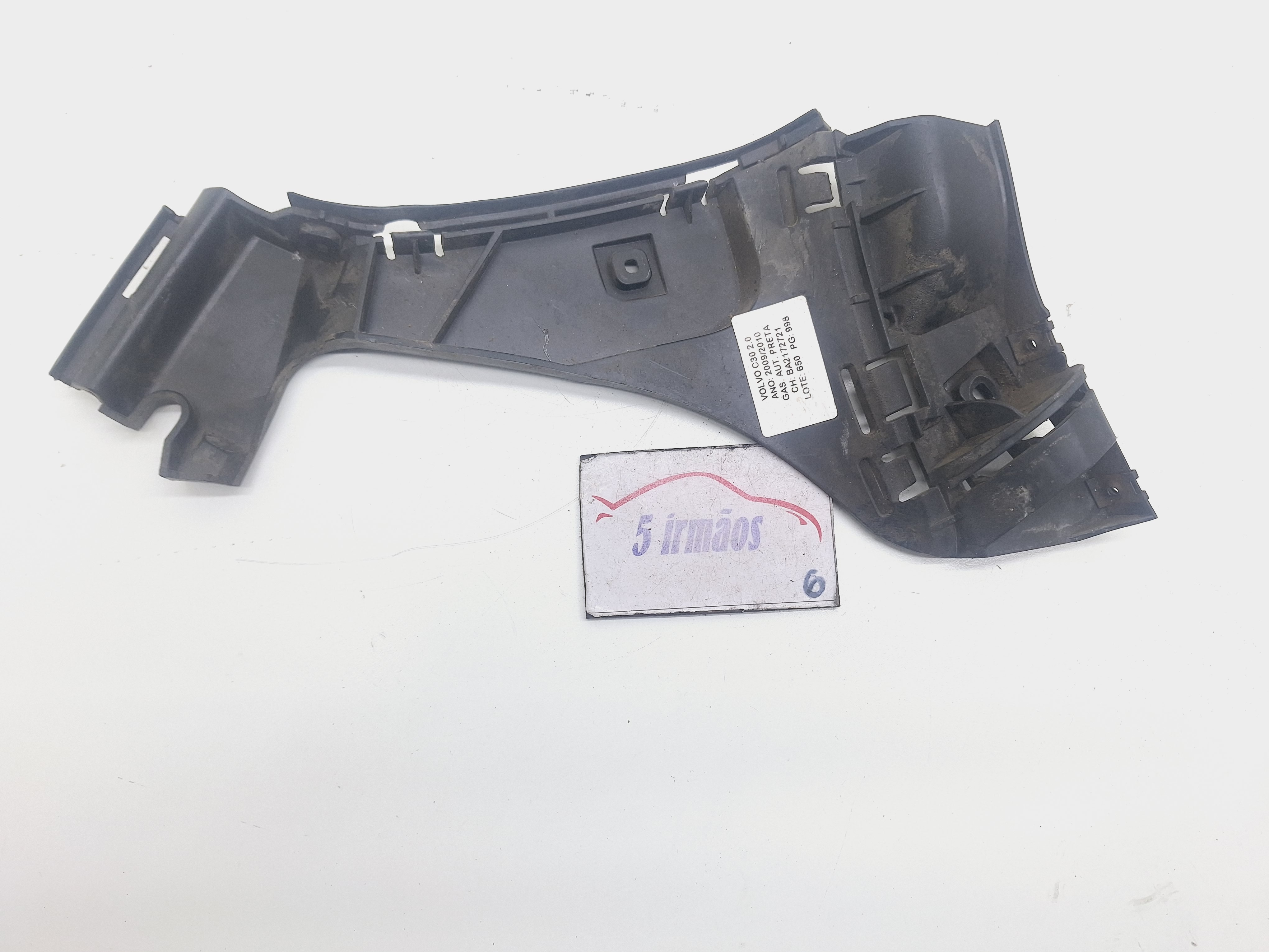 Guia Parachoque Traseiro Direito Volvo C30 2.0 2009 2010