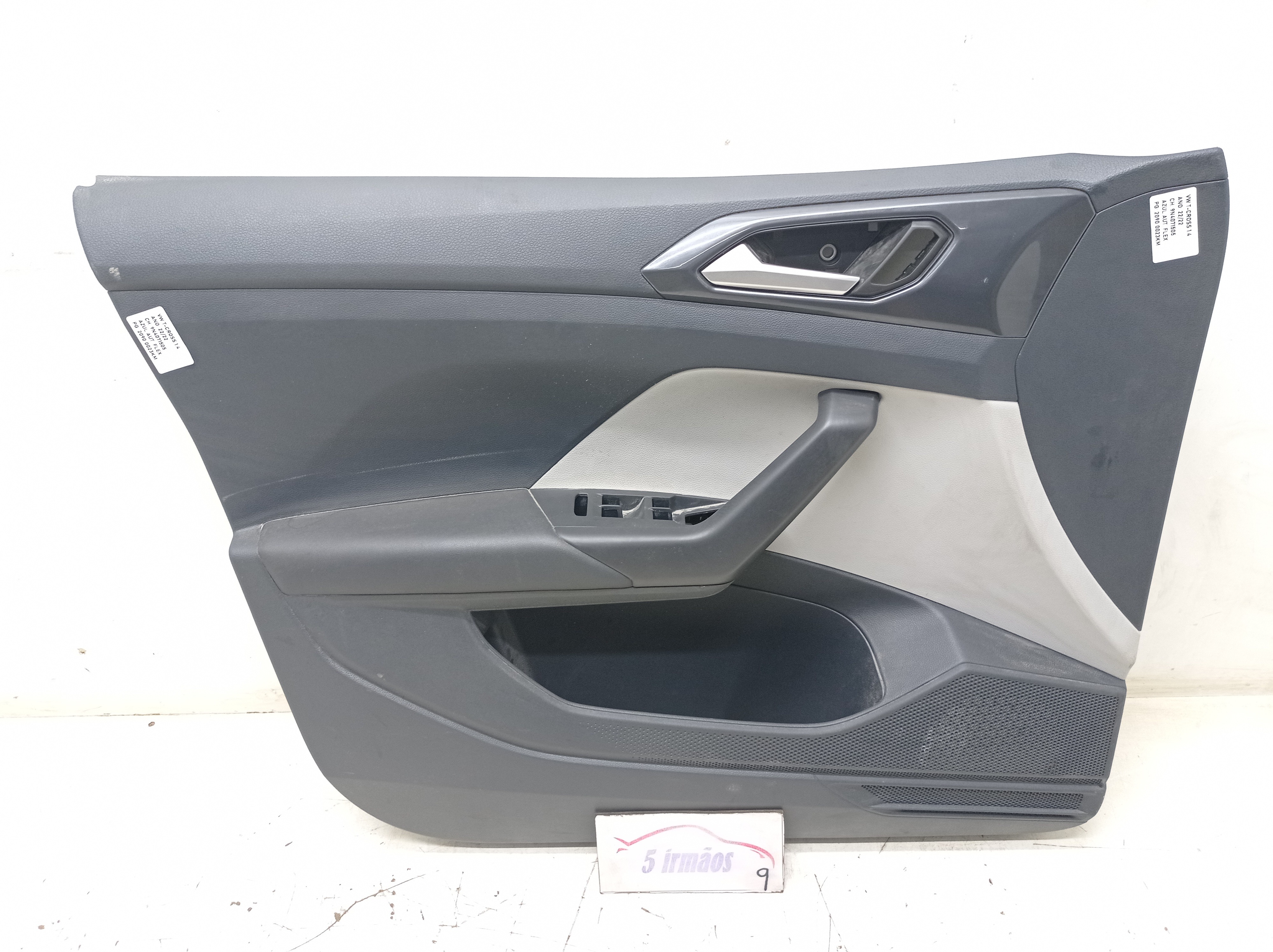 Forro Porta Dianteira Esquerda Vw Tcross 1.4 2022 / 2023