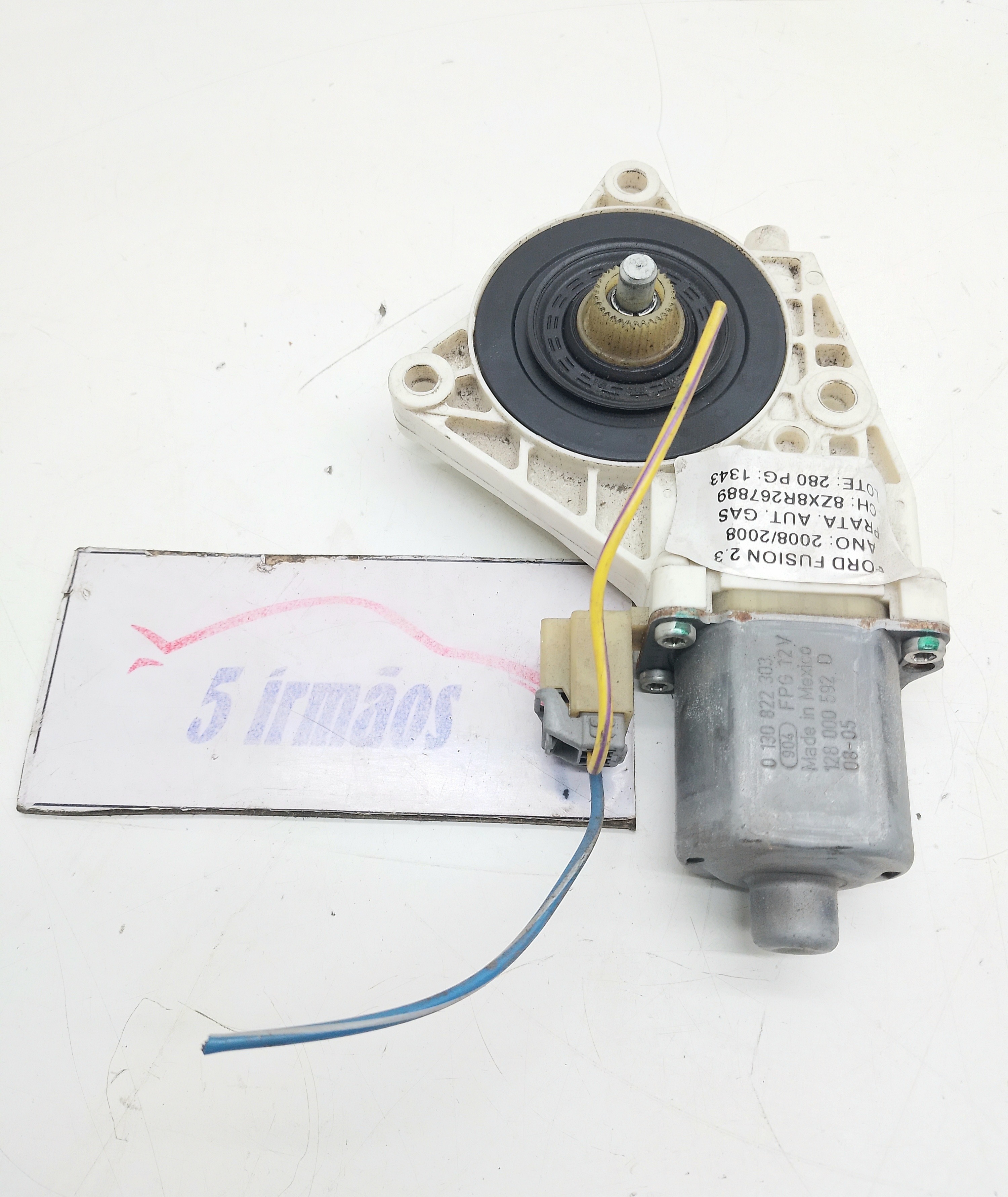 Motor Máquina Vidro Dianteiro Esquerdo Ford Fusion 2.3 2008