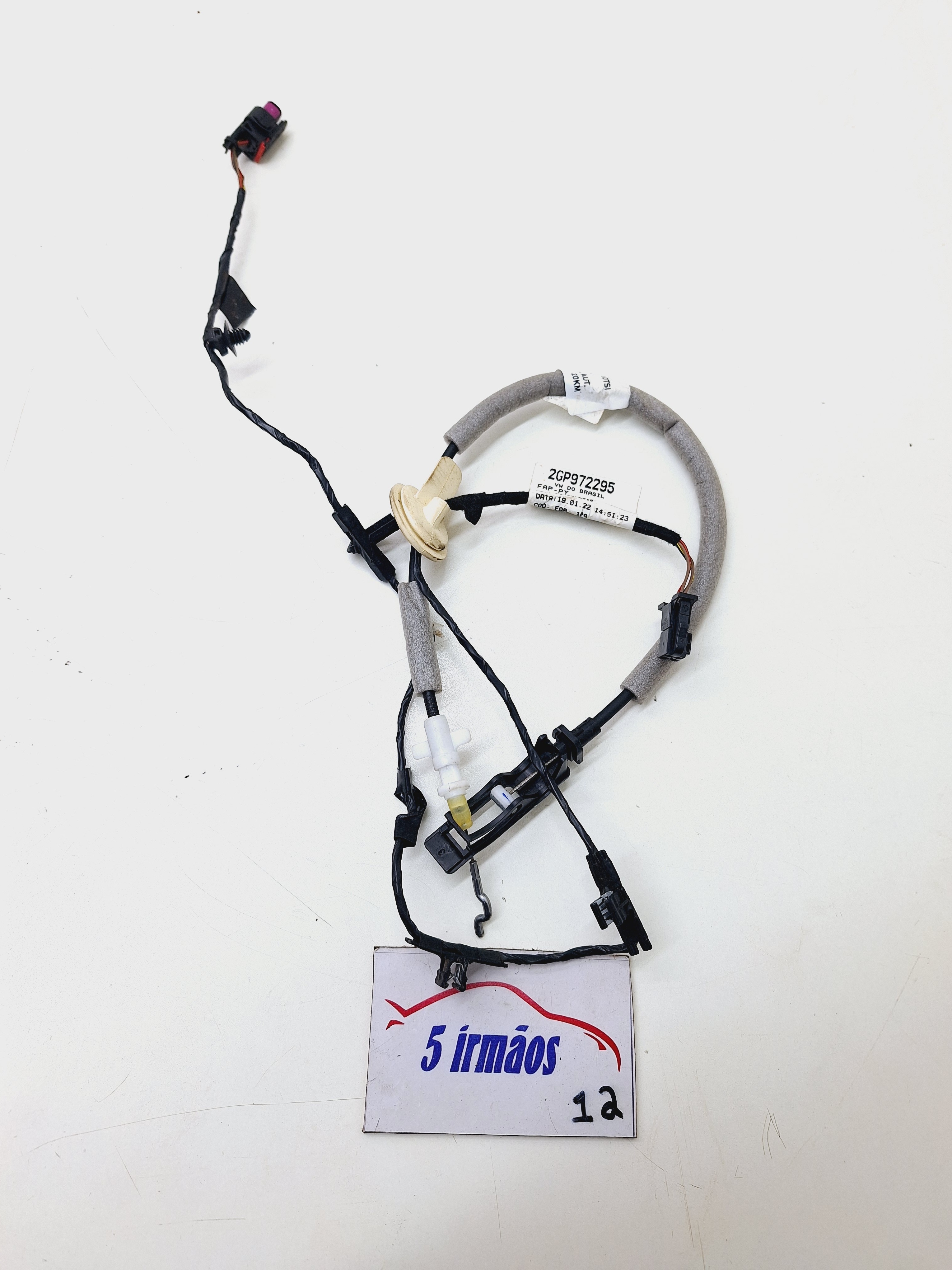 Cabo Fechadura Porta Dianteira Esquerda Vw Tcross 1.0 2022