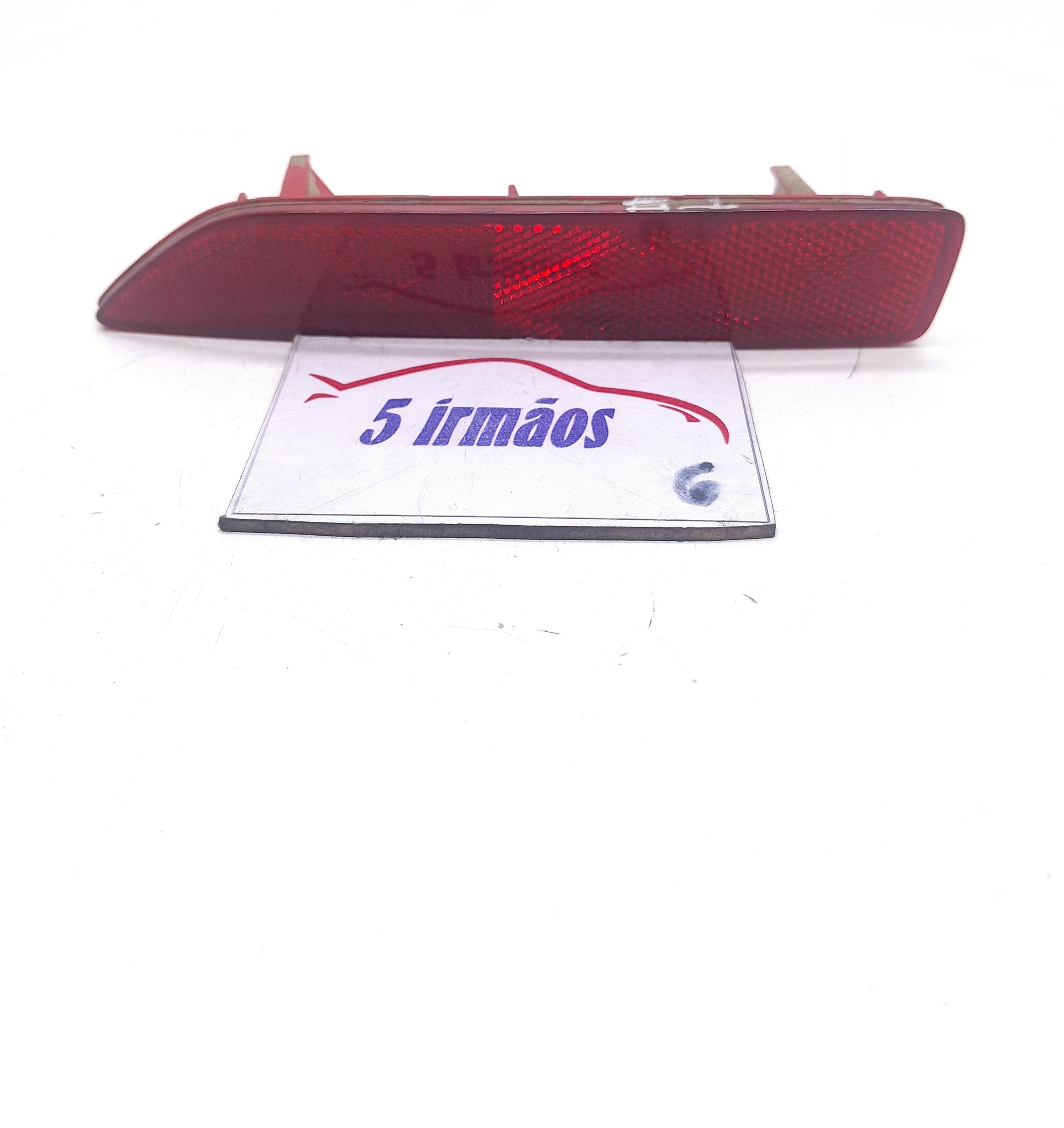 Refletor Olho Gato Traseiro Esquerdo Honda Crv 2.0 Aut 2009 Vermelho