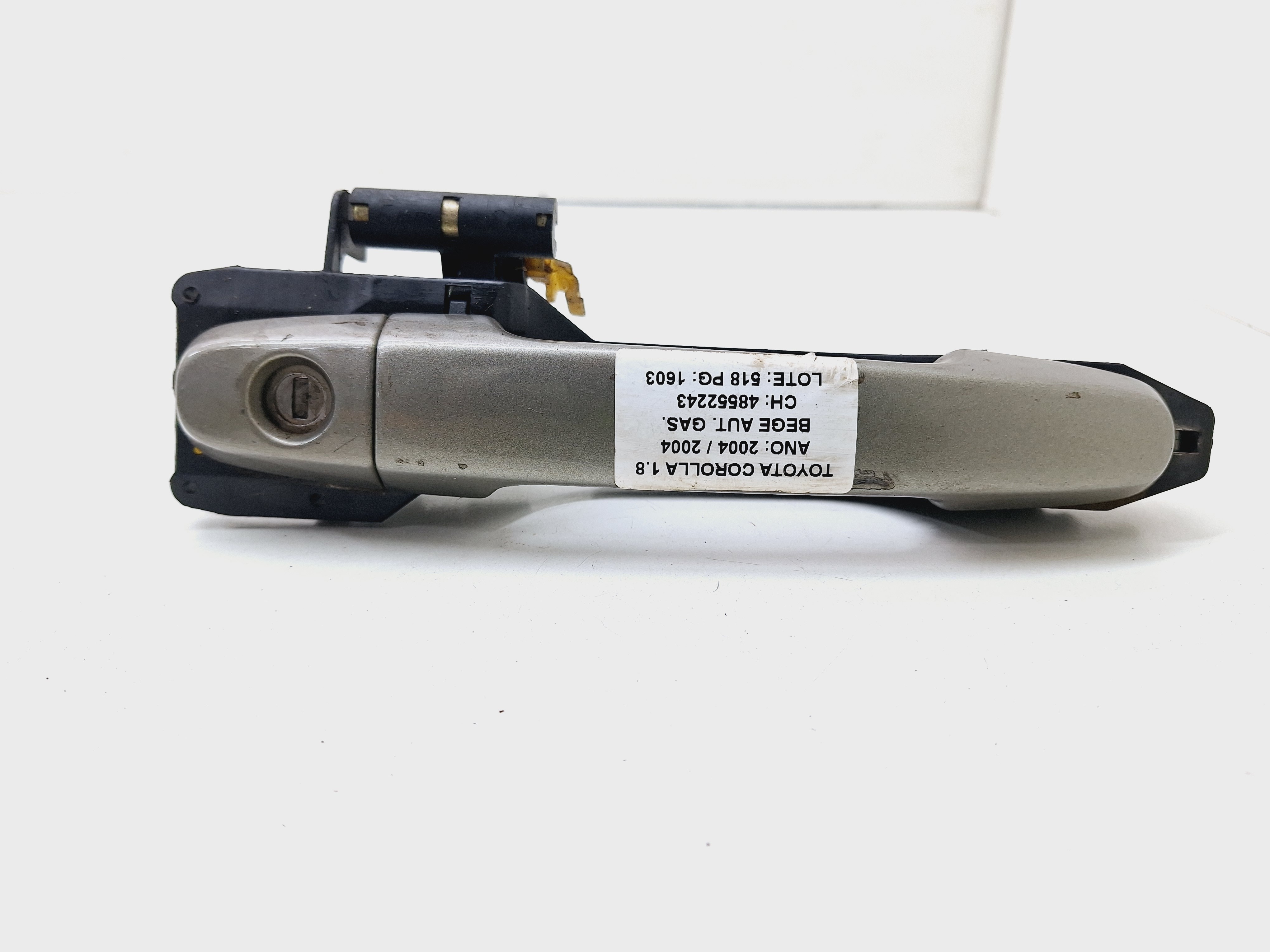 Maçaneta Externa Dianteira Direita Toyota Corolla 1.8 2004 Cinza Dianteira