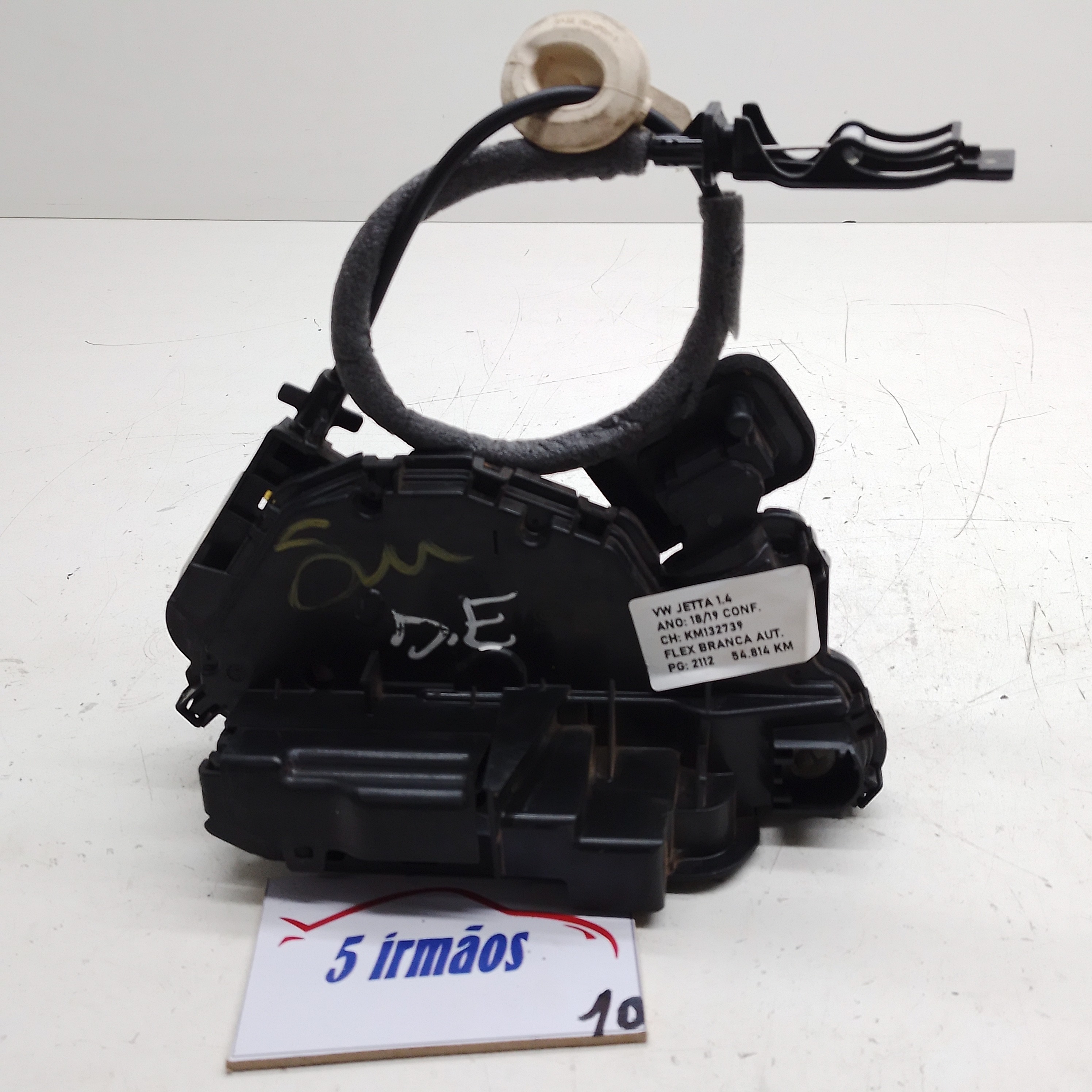 Fechadura Porta Dianteiro Esquerdo Vw Jetta 1.4 2018 / 2019