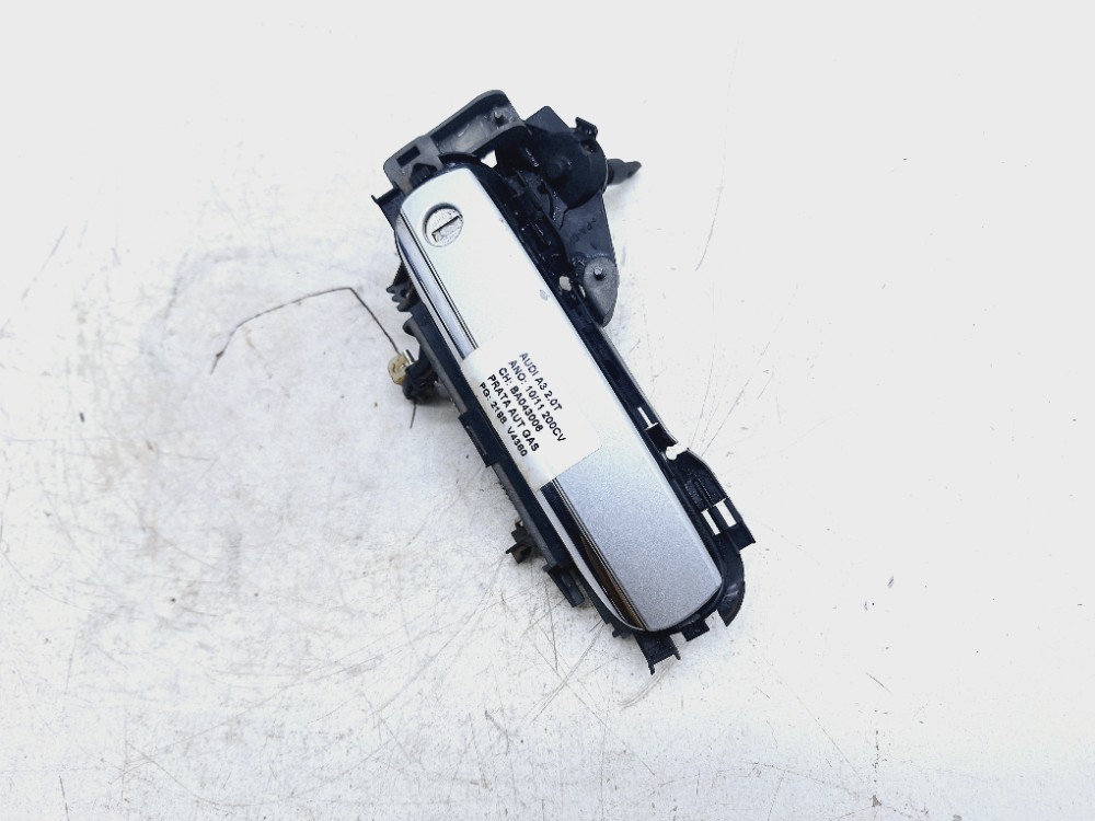 Maçaneta Externa Dianteira Esquerda Audi A3 2.0 2010 2011 Dianteira