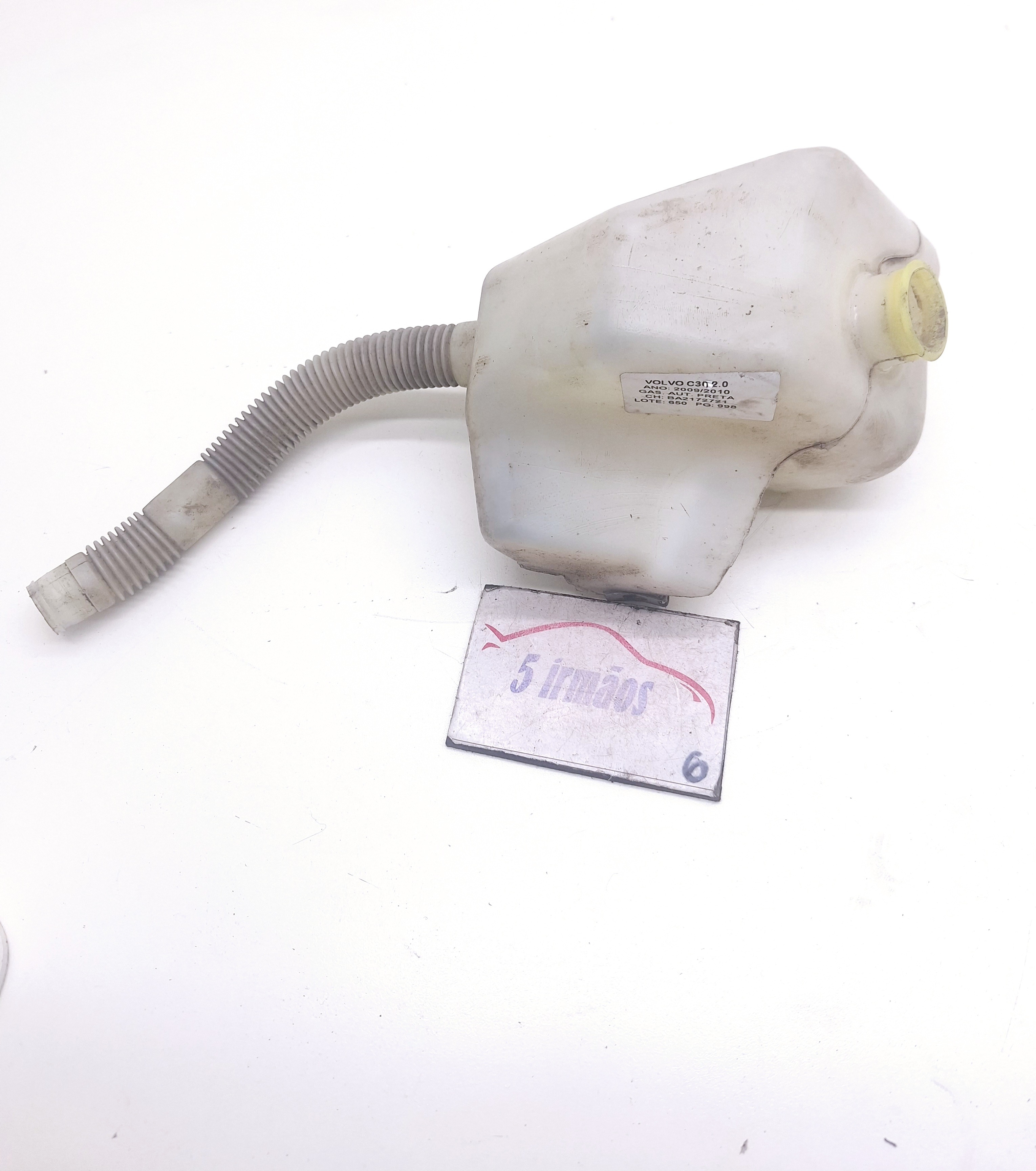 Pre Reservatório Parabrisa Volvo C30 2.0 2010 3m5117618 Branco