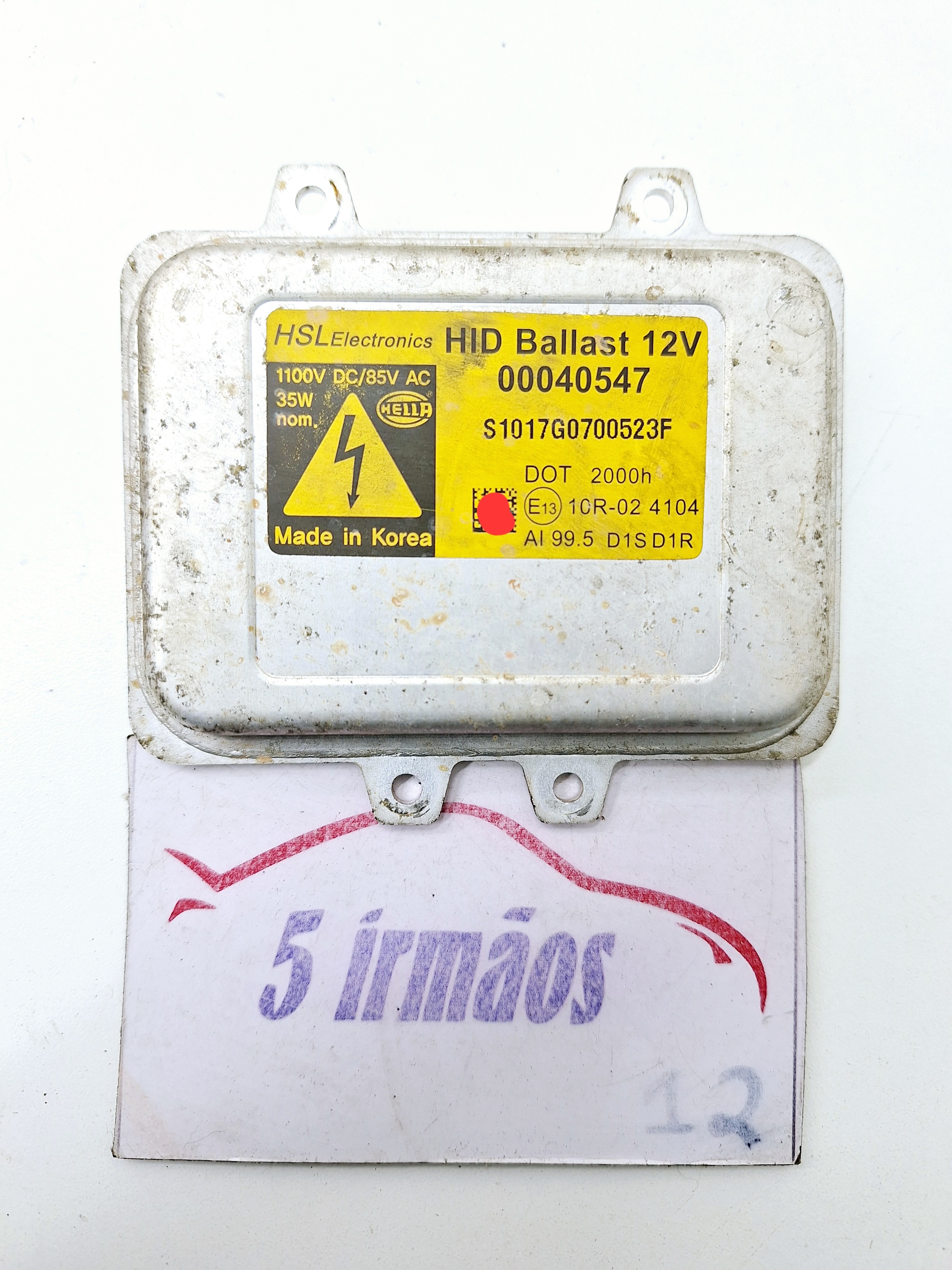Módulo Reator Farol Xenon Hyundai Veracruz 3.8 2008