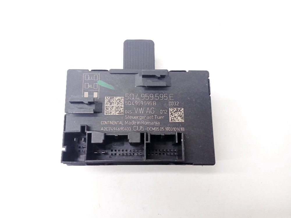Módulo Porta Traseira Esquerda Vw Tiguan 2.0 2018 5q4959595e