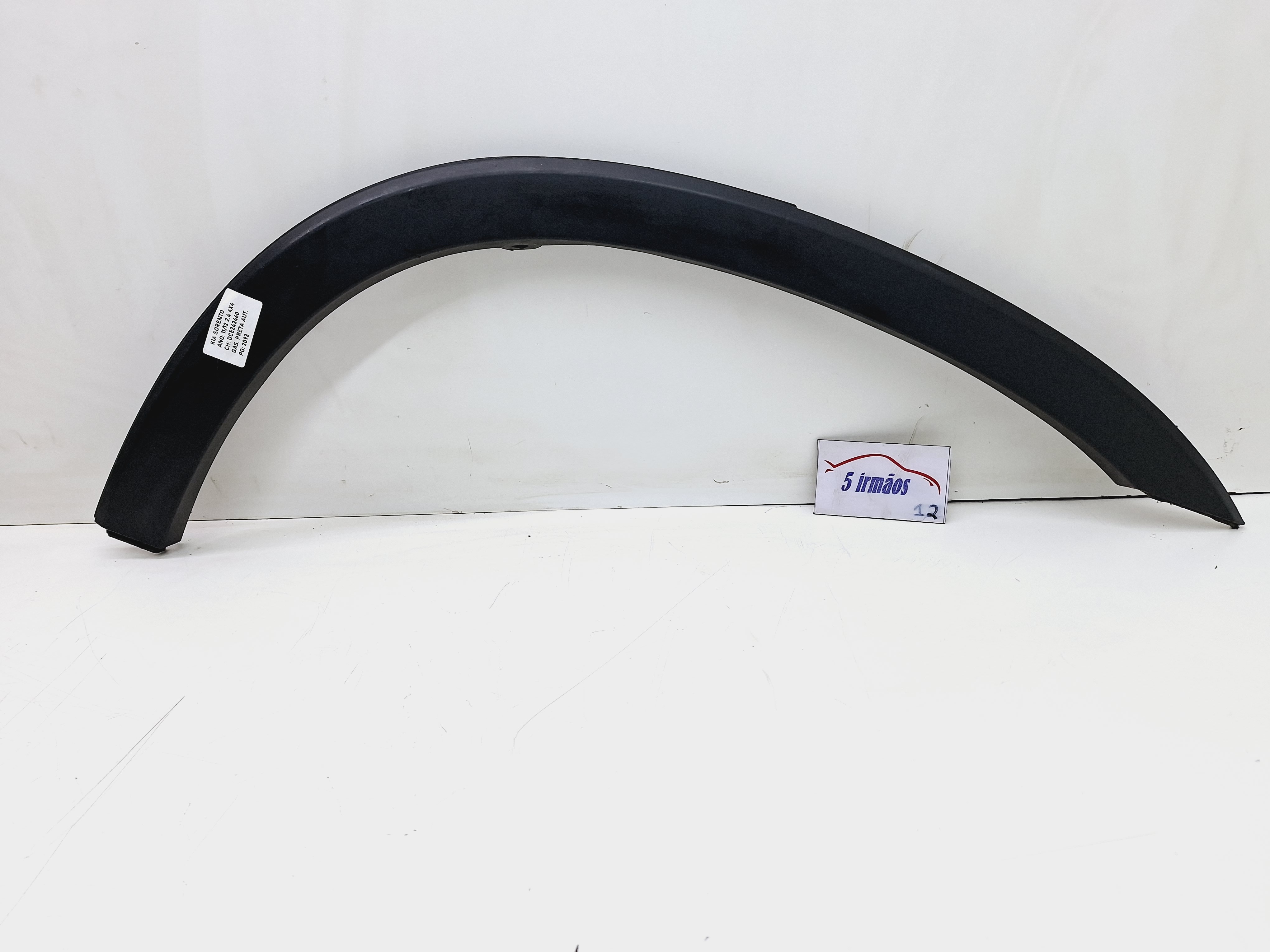 Acabamento Paralama Traseiro Esquerdo Kia Sorento 2.4 2012 Preto