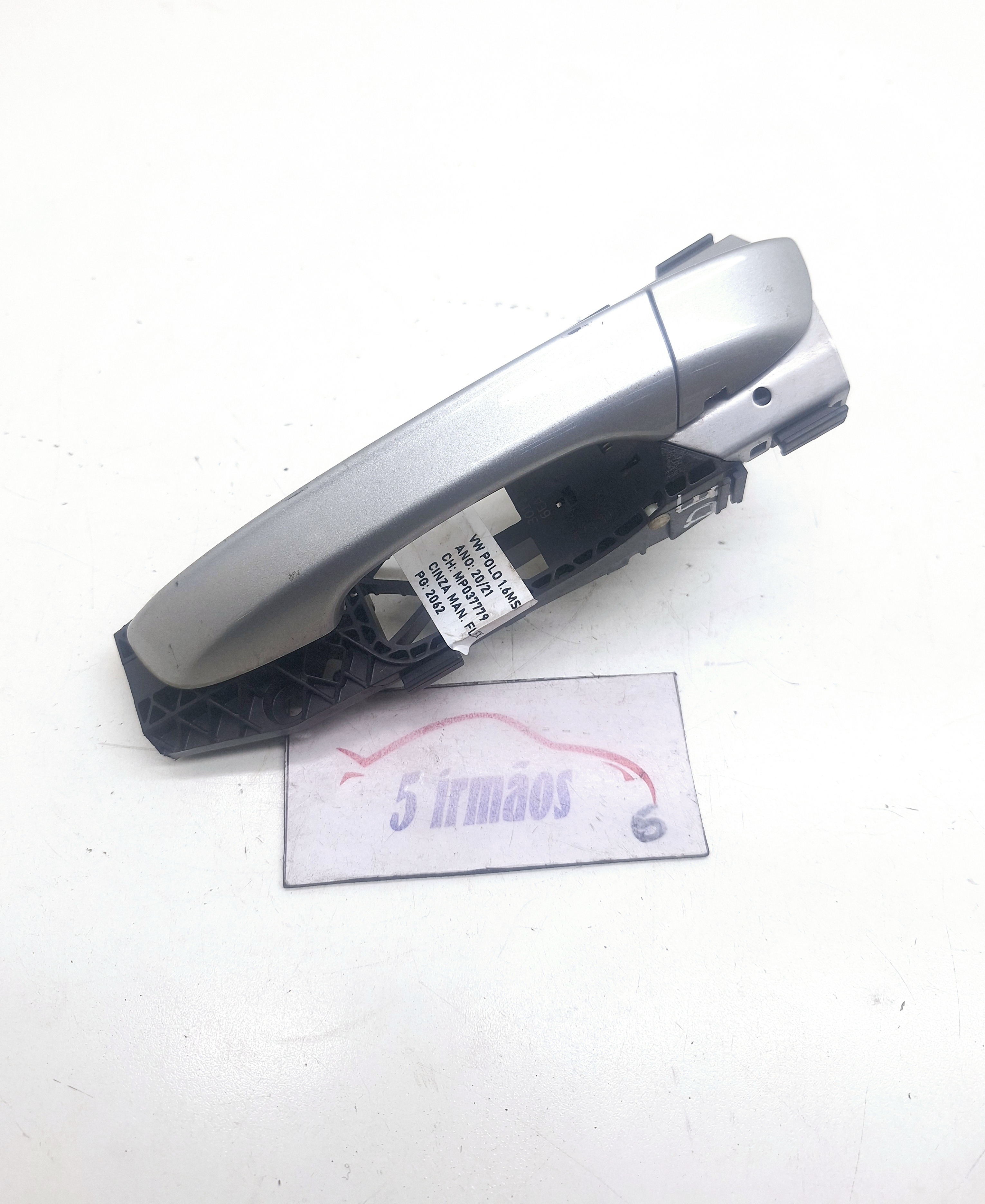 Maçaneta Externa Dianteira Esquerda Vw Polo Msi 1.6 2021  Cinza Dianteira