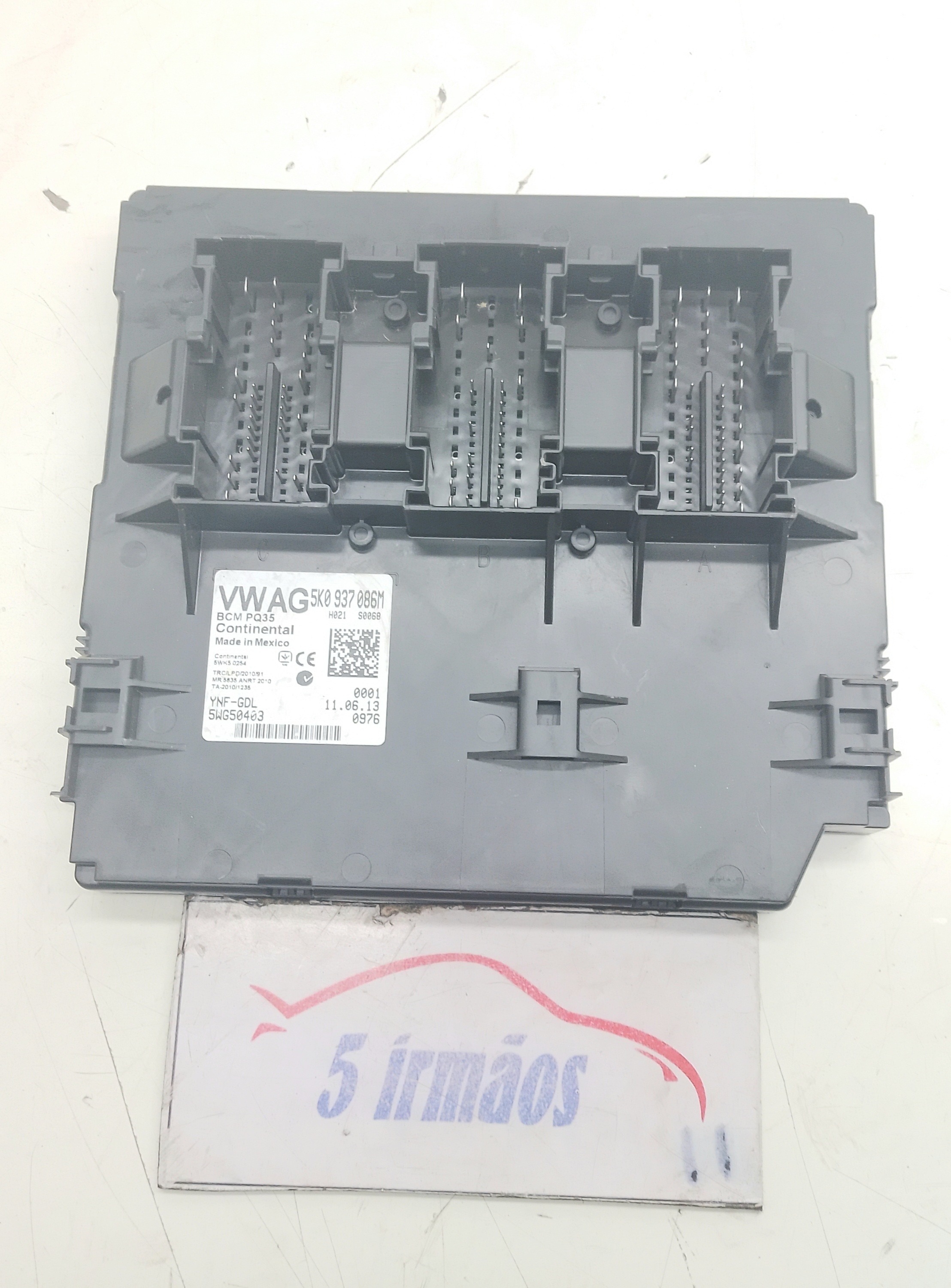 Módulo Conforto Vw Jetta Tsi 2.0 2013 N5k0937086m