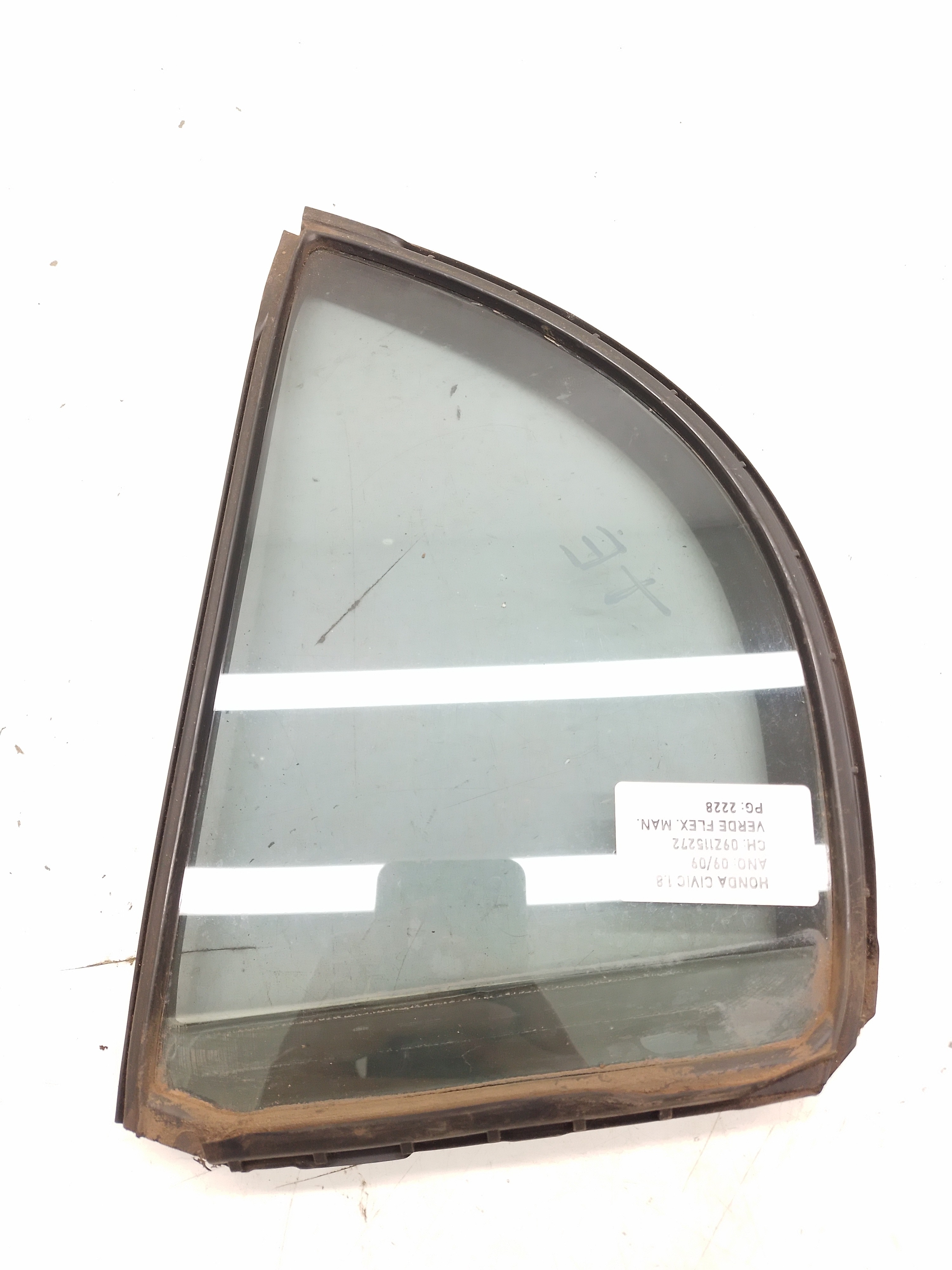 Vidro Fixo Traseiro Esquerdo Honda Civic 1.8 2009