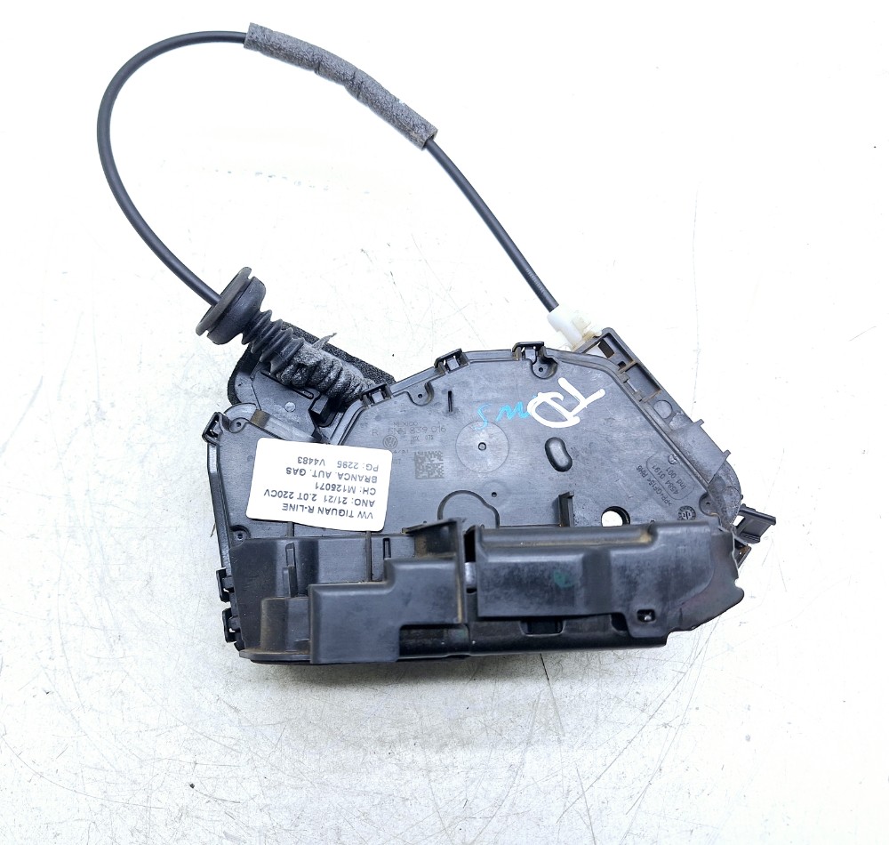Fechadura Porta Traseira Direita Vw Tiguan Tsi 2.0 2021