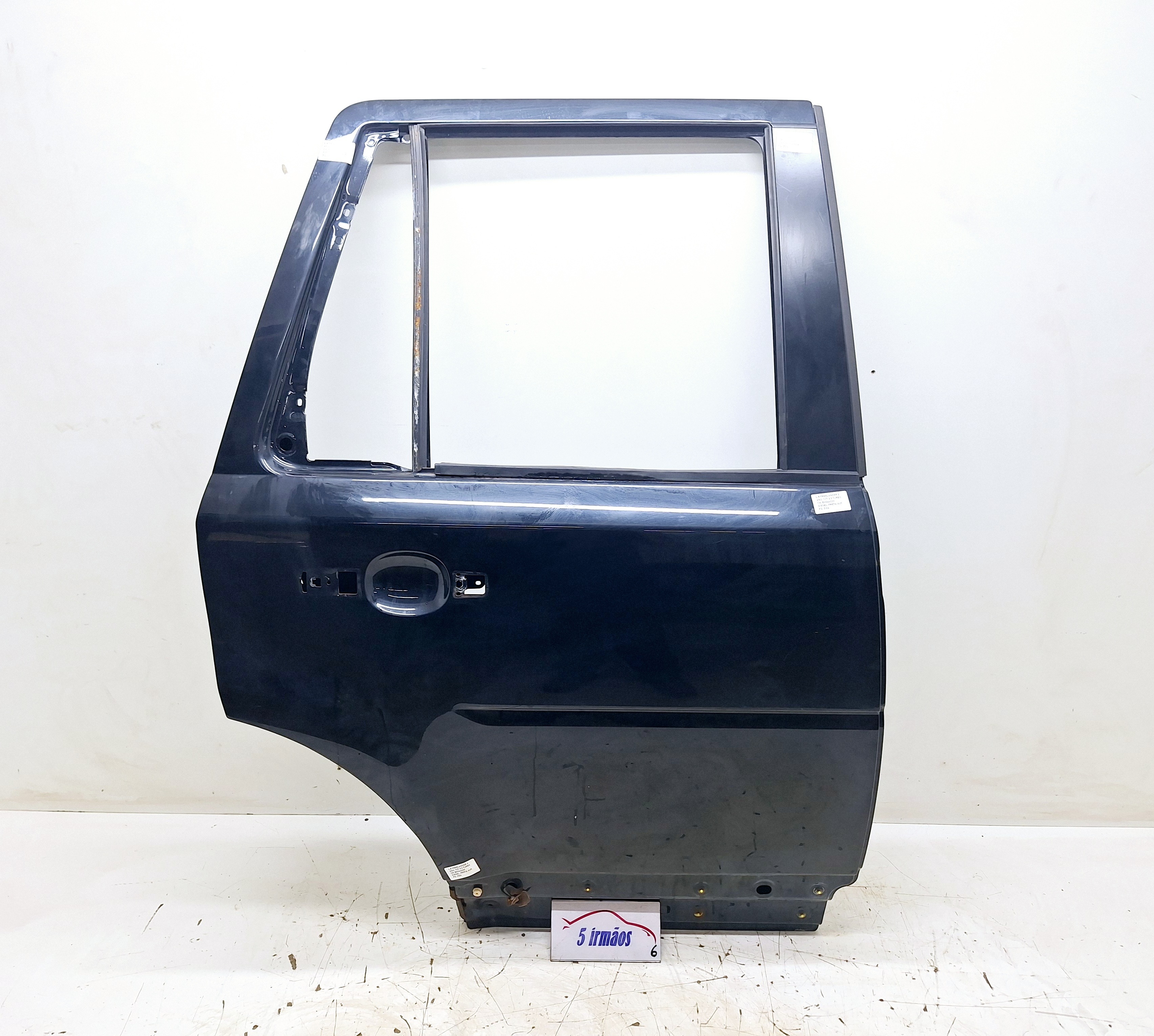 Porta Traseira Direita Freelander 2 2.2 Turbo 2011 Traseira Direita Preto