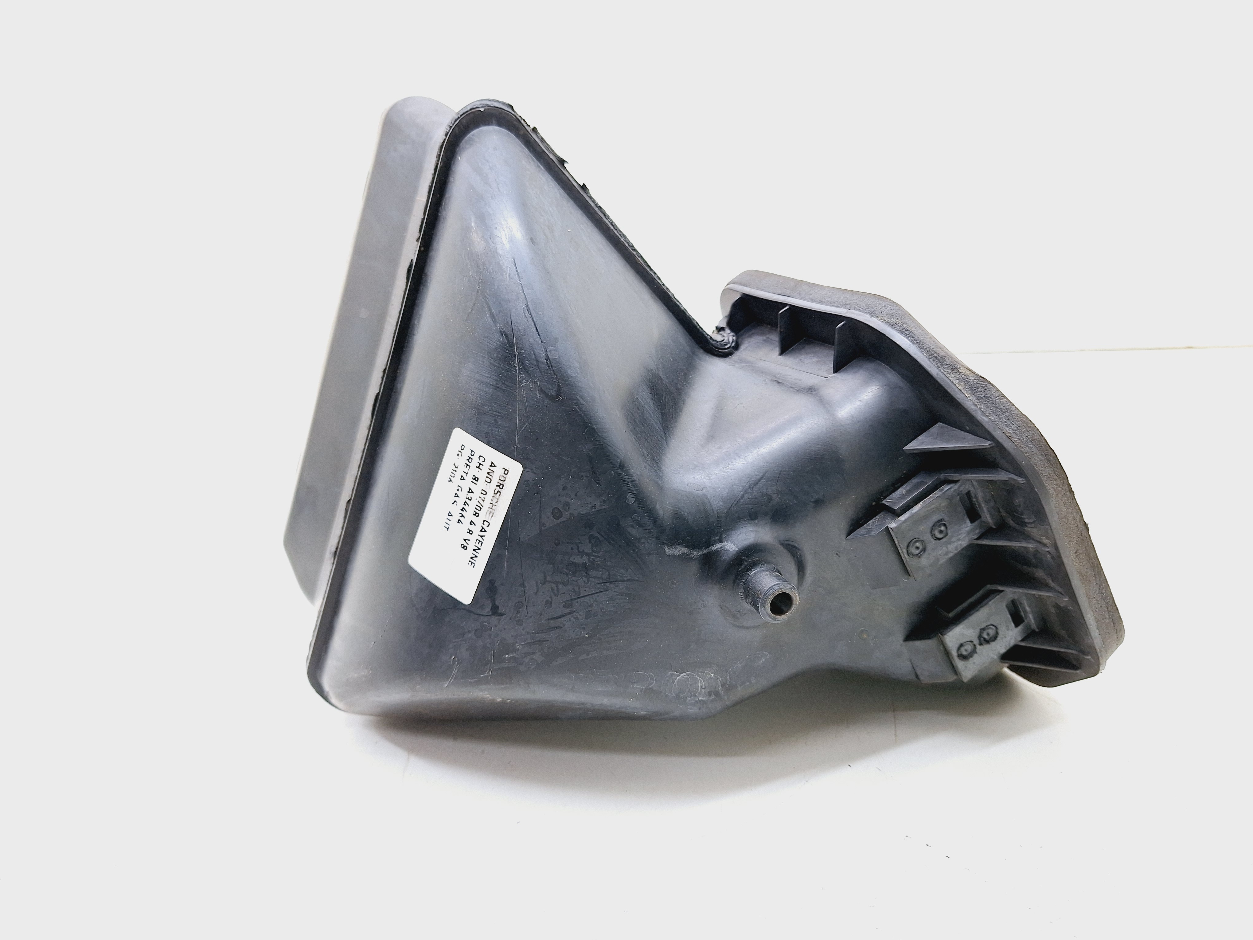 Duto Entrada Ar Porsche Cayenne 4.8 2007 / 2008 Nº7l0819049 Preto