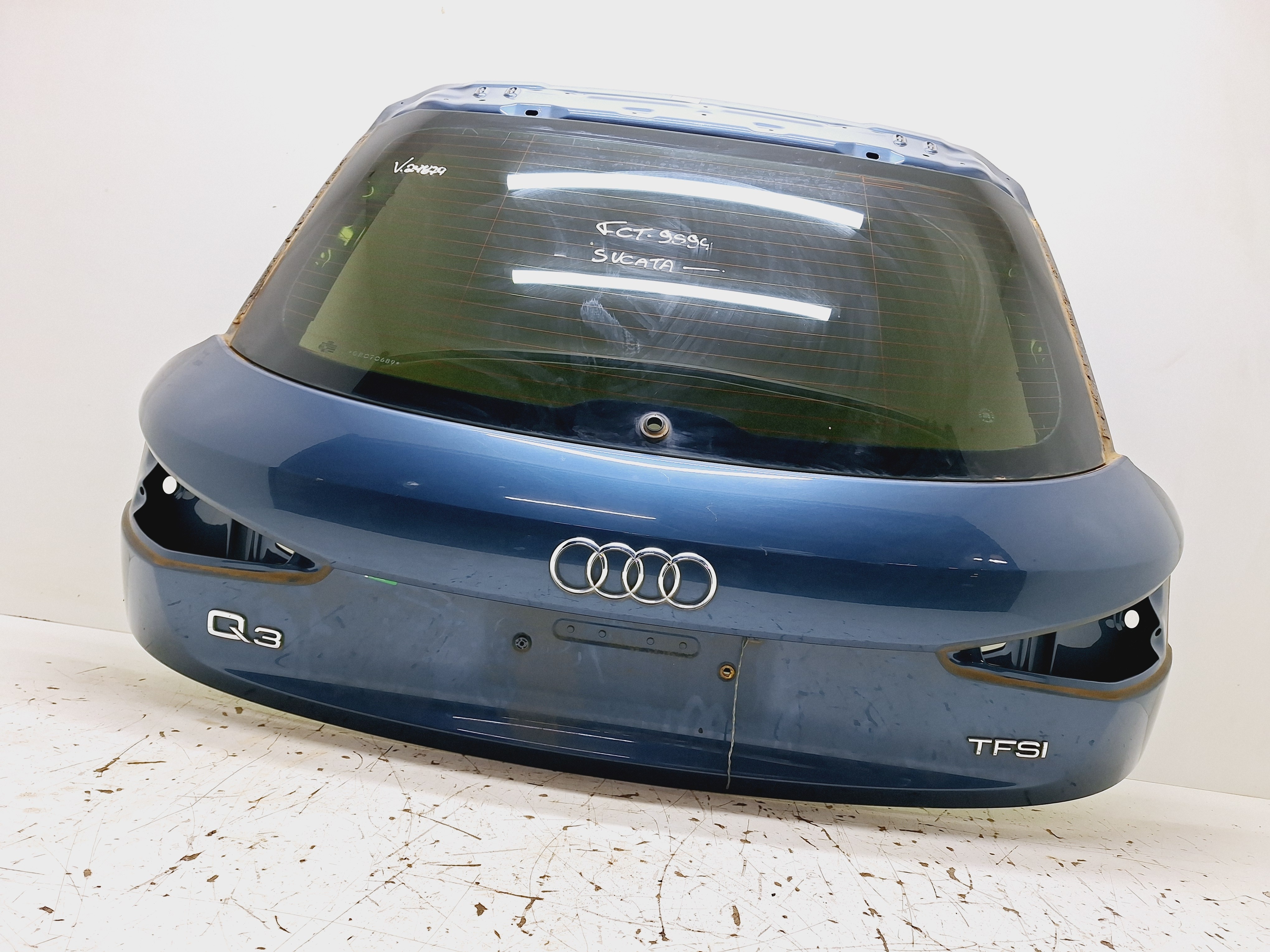 Tampa Traseira Audi Q3 Tfsi 1.4 2016 2017 Azul