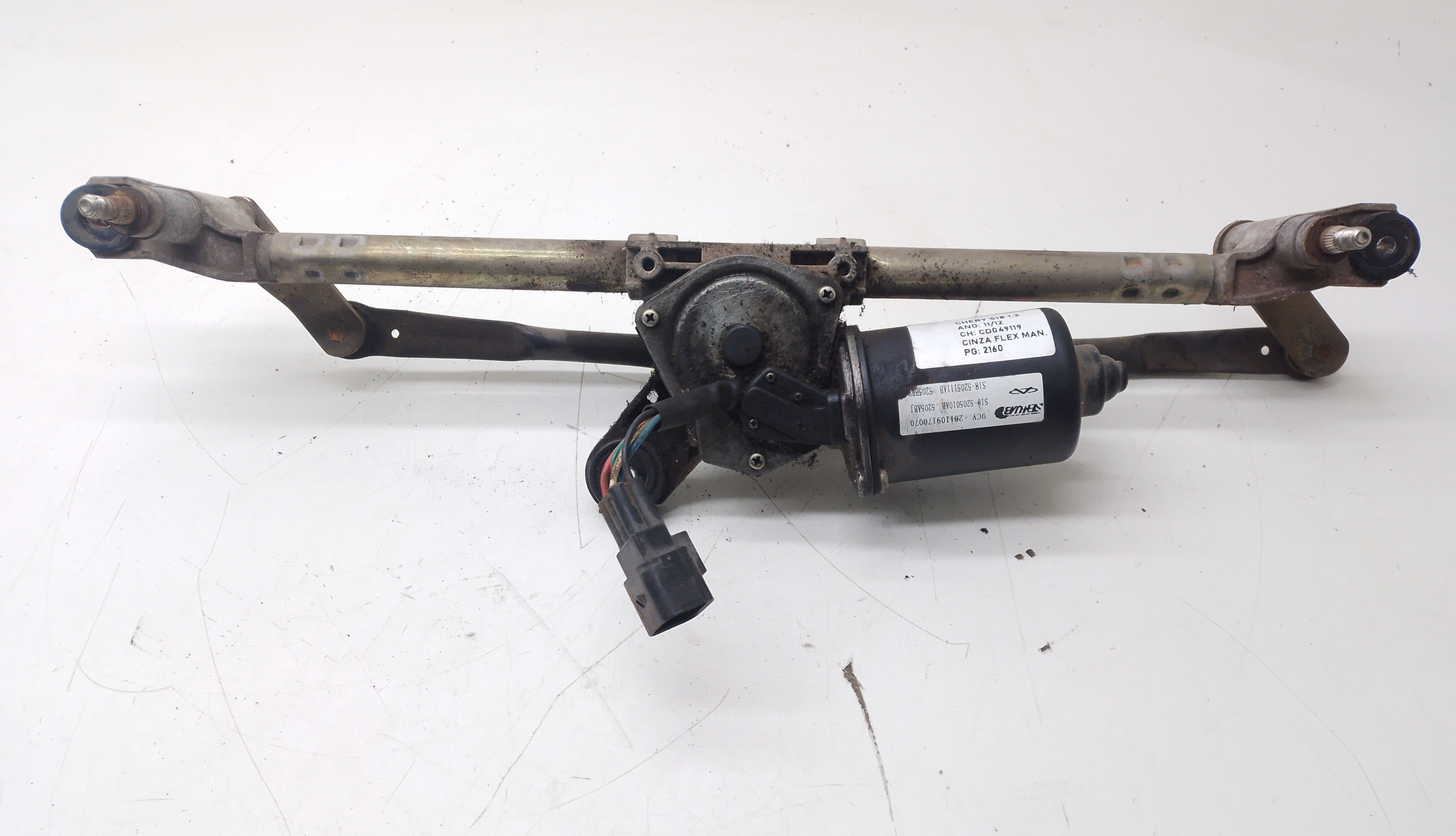 Motor Limpador Parabrisa Chery S18 1.3 2011 / 2012