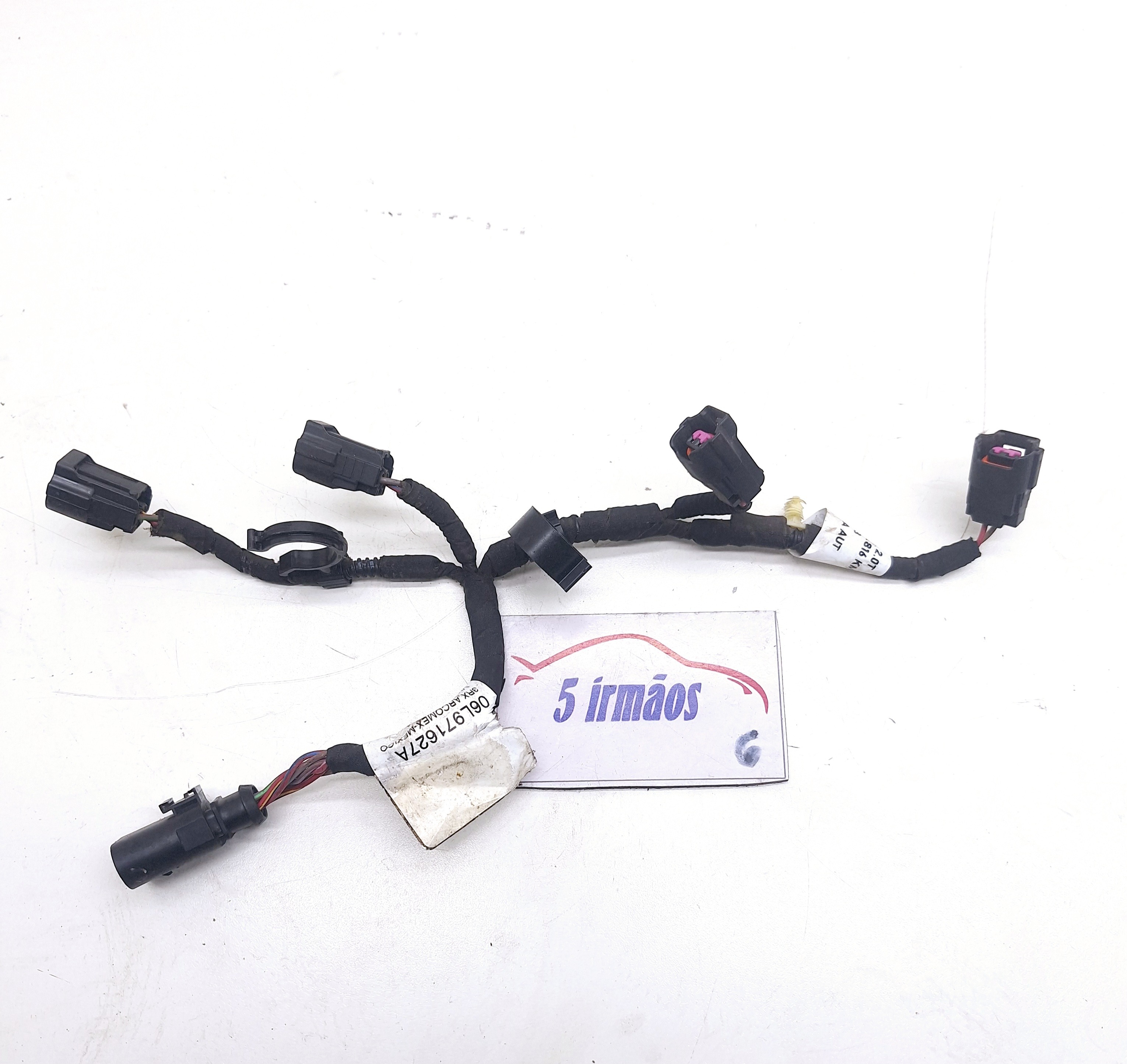 Chicote Bico Injetor Vw Tiguan 350 Tsi 2.0 2020 Nº06l971627a