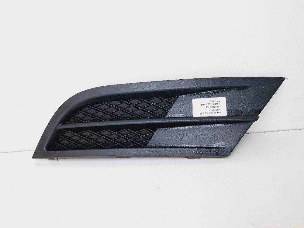 Grade Farol Milha Volkswagen Jetta 2.0 2015 2016 5c6853666g Preto Esquerdo