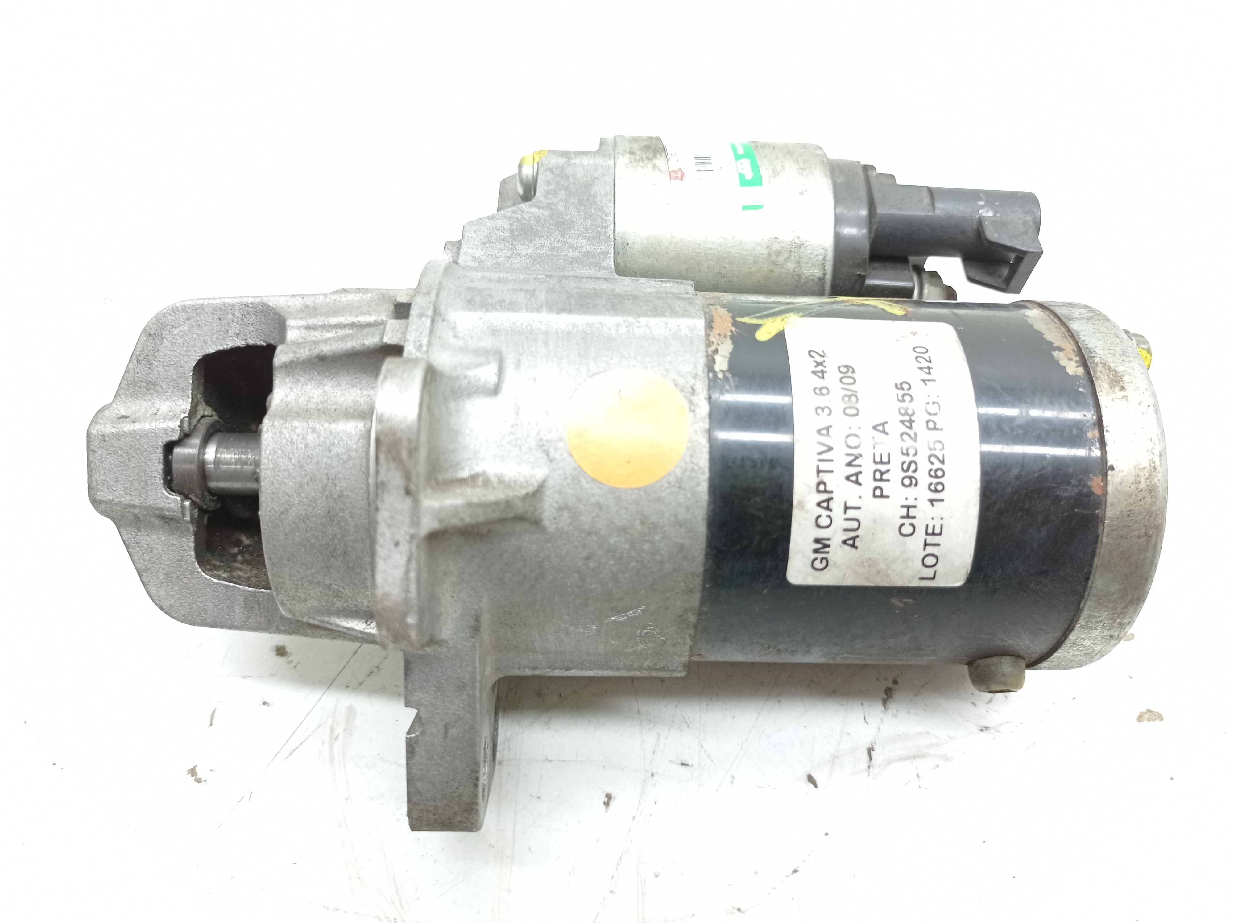 Motor Arranque Gm Captiva 3.6 4×2 2008 / 2009 Nº12601721