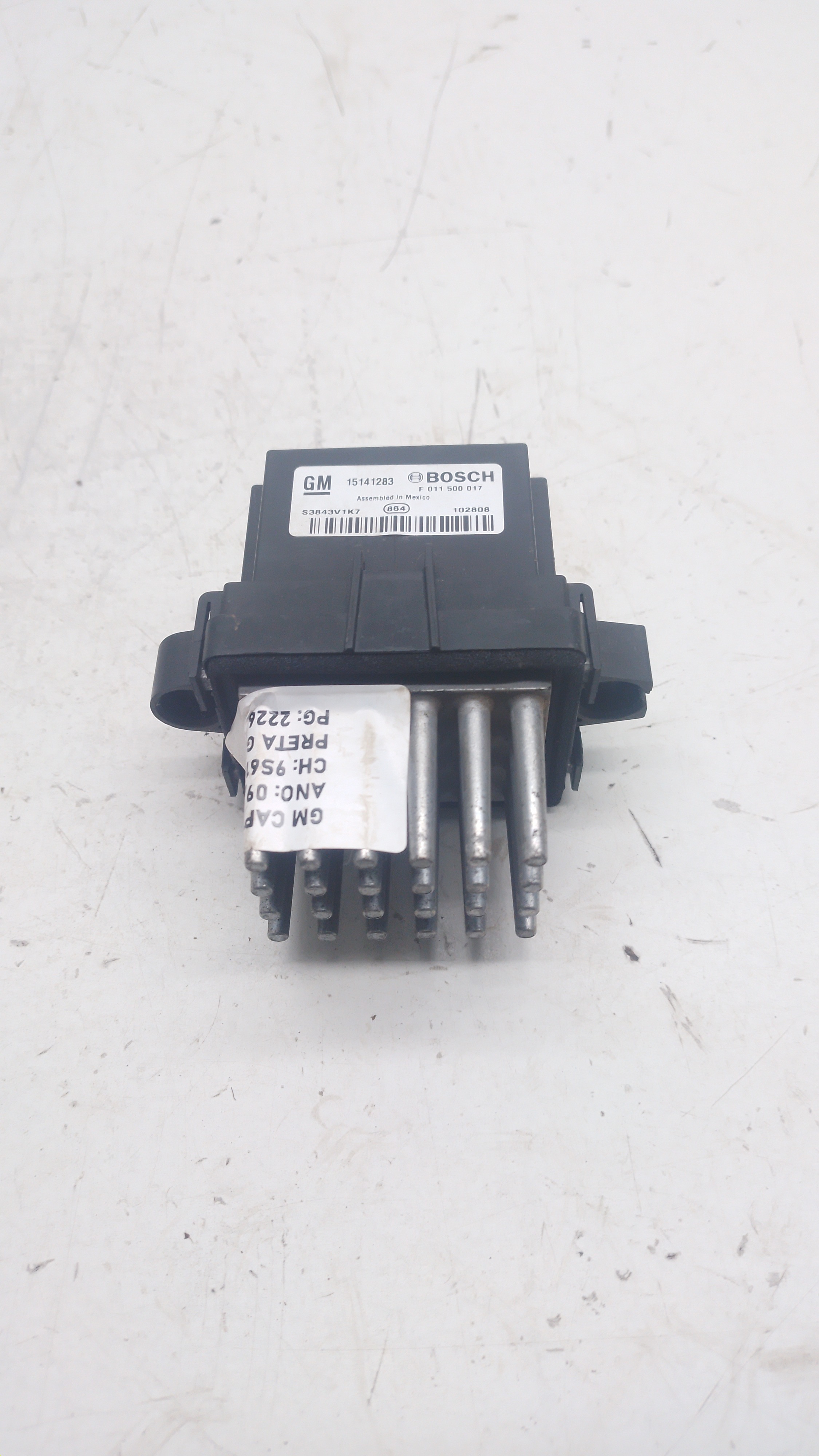 Resistência Ar Condicionado Gm Captiva 2.4 2009 Nºf011024280