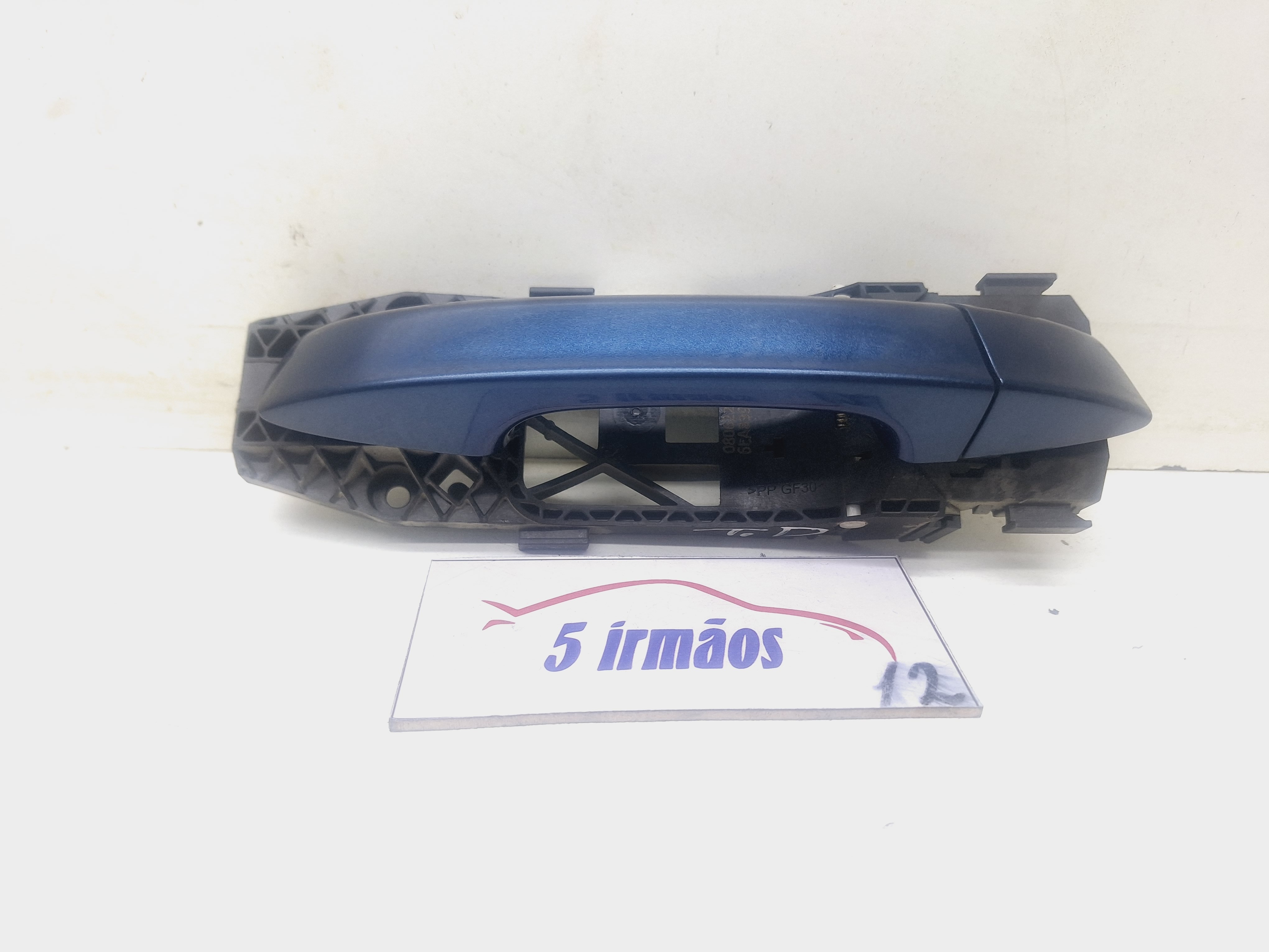 Maçaneta Externa Traseira Direita Vw Tcross Tsi 1.4 2022 Azul Traseira