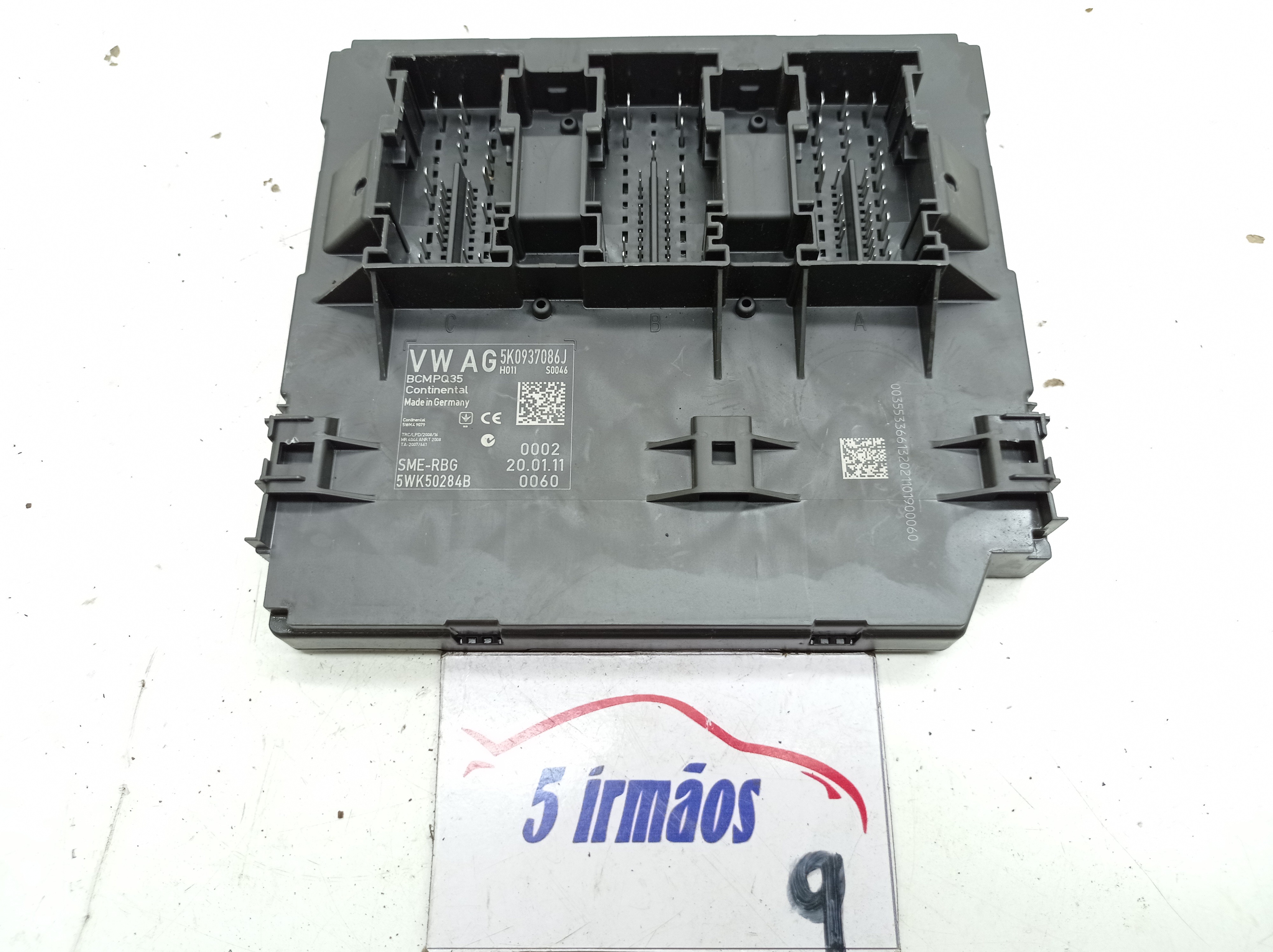 Módulo Bcm Volkswagen Tiguan Tsi 2.0 2011 / 2012 5k0937086j