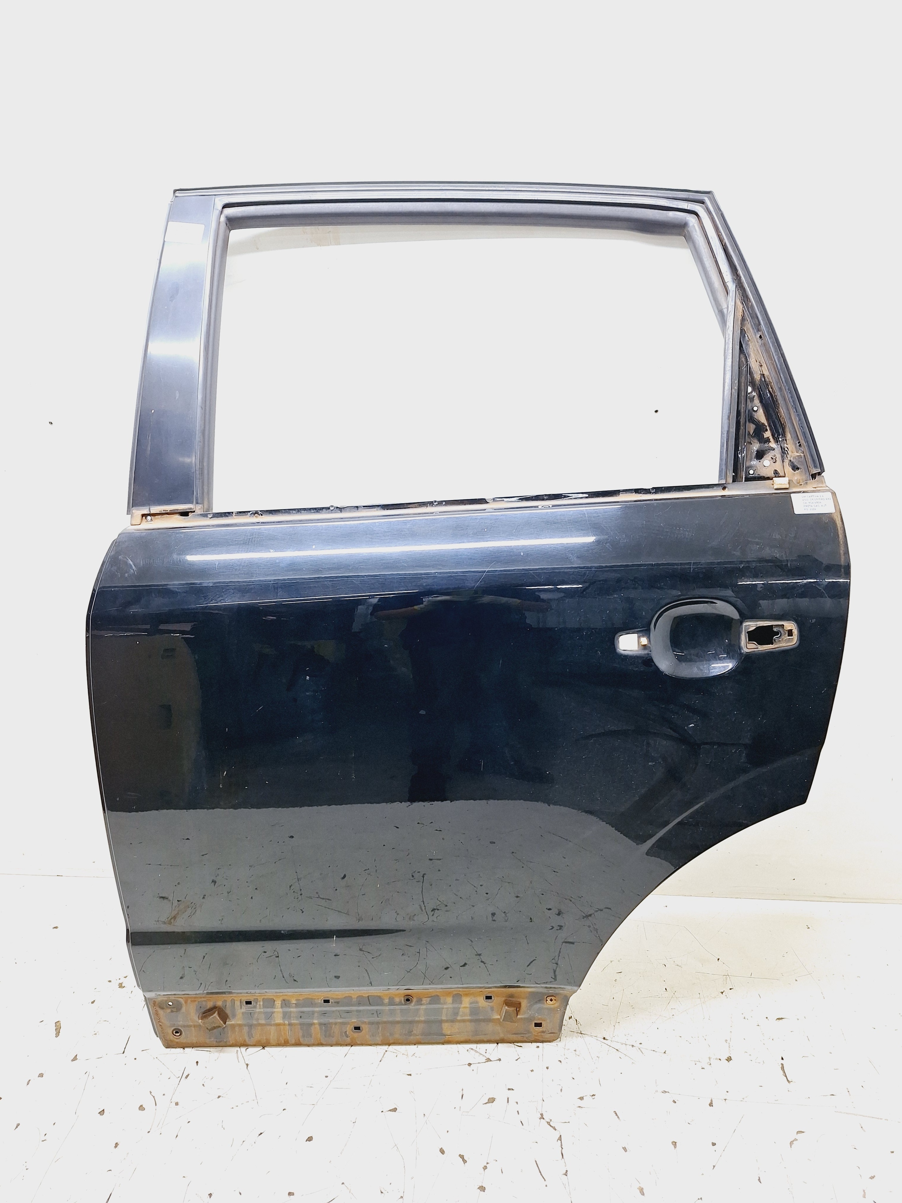 Porta Traseira Esquerda Chevrolet Captiva 2.4 2009 Traseira Esquerdo Preto