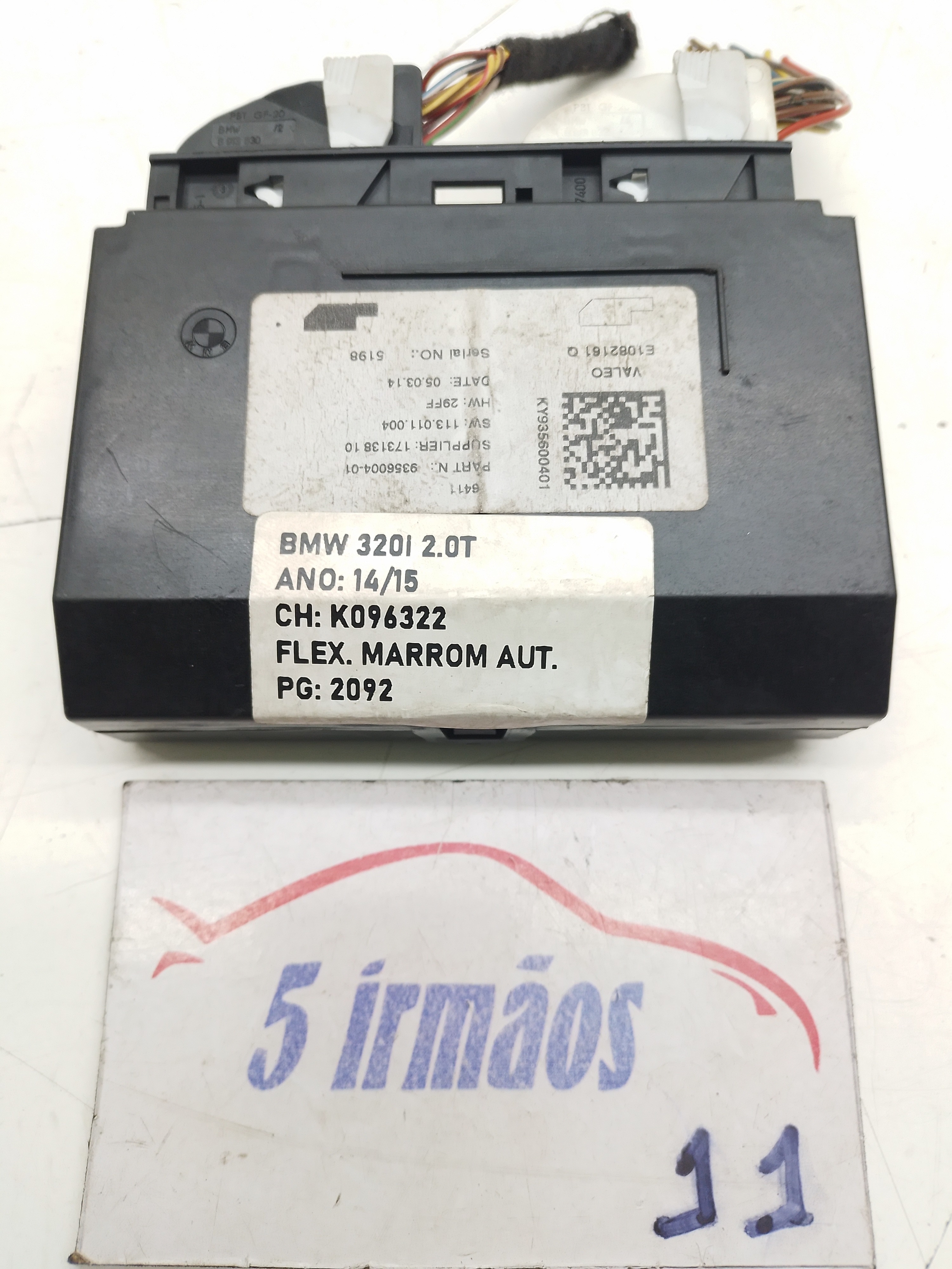 Módulo Ar Condicionado Bmw 320i 2.0 2014 / 2015 Nº935600401