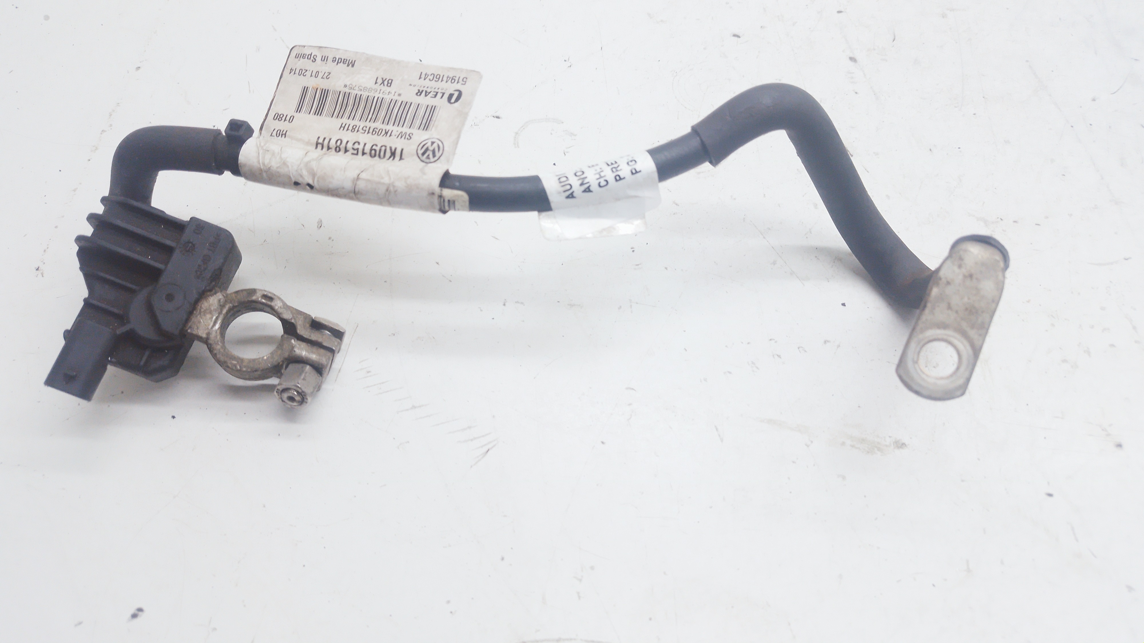 Cabo Polo Negativo Bateria Audi Q3 2.0 2014 Nº1k0915181h