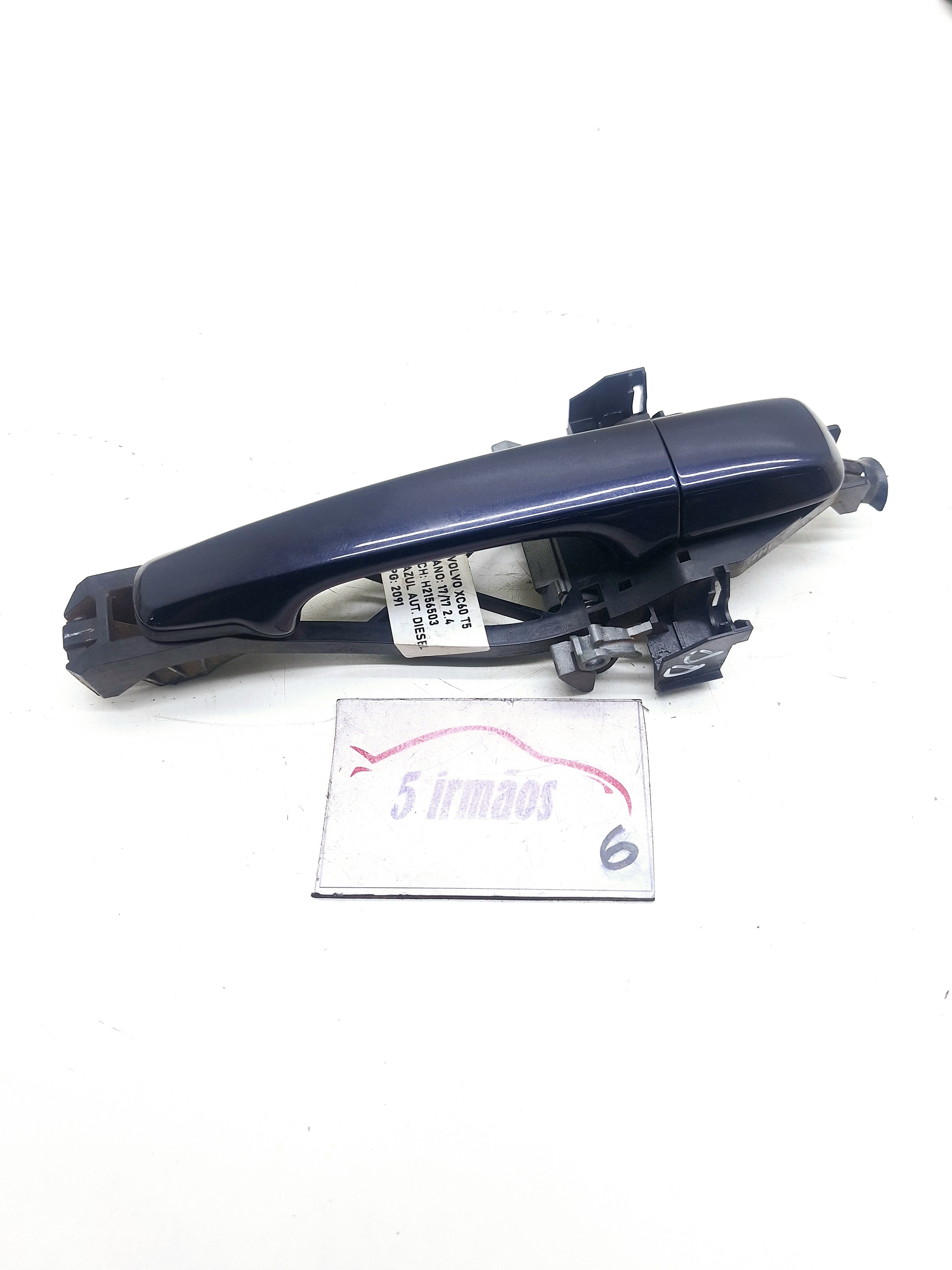 Maçaneta Externa Dianteira Direita Volvo Xc60 T5 2.4 2017 Azul Dianteira
