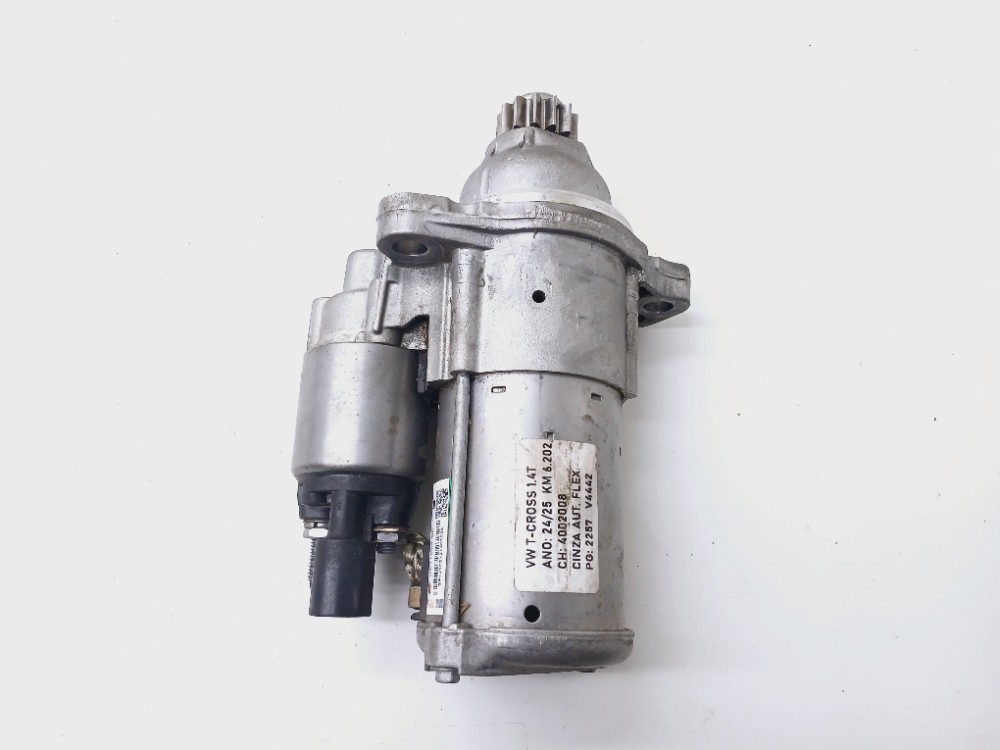 Motor Arranque Vw Tcross 1.4 Tsi 2025 02m911022f