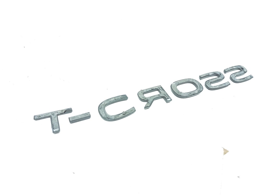 Emblema Tampa Traseira Vw Tcross Tsi 1.4 2024 2025 5