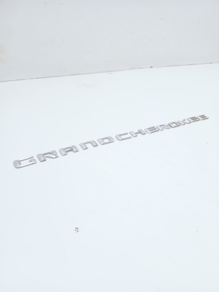 Emblema Porta Jeep Cherokee 3.0 2014 2015 Prata