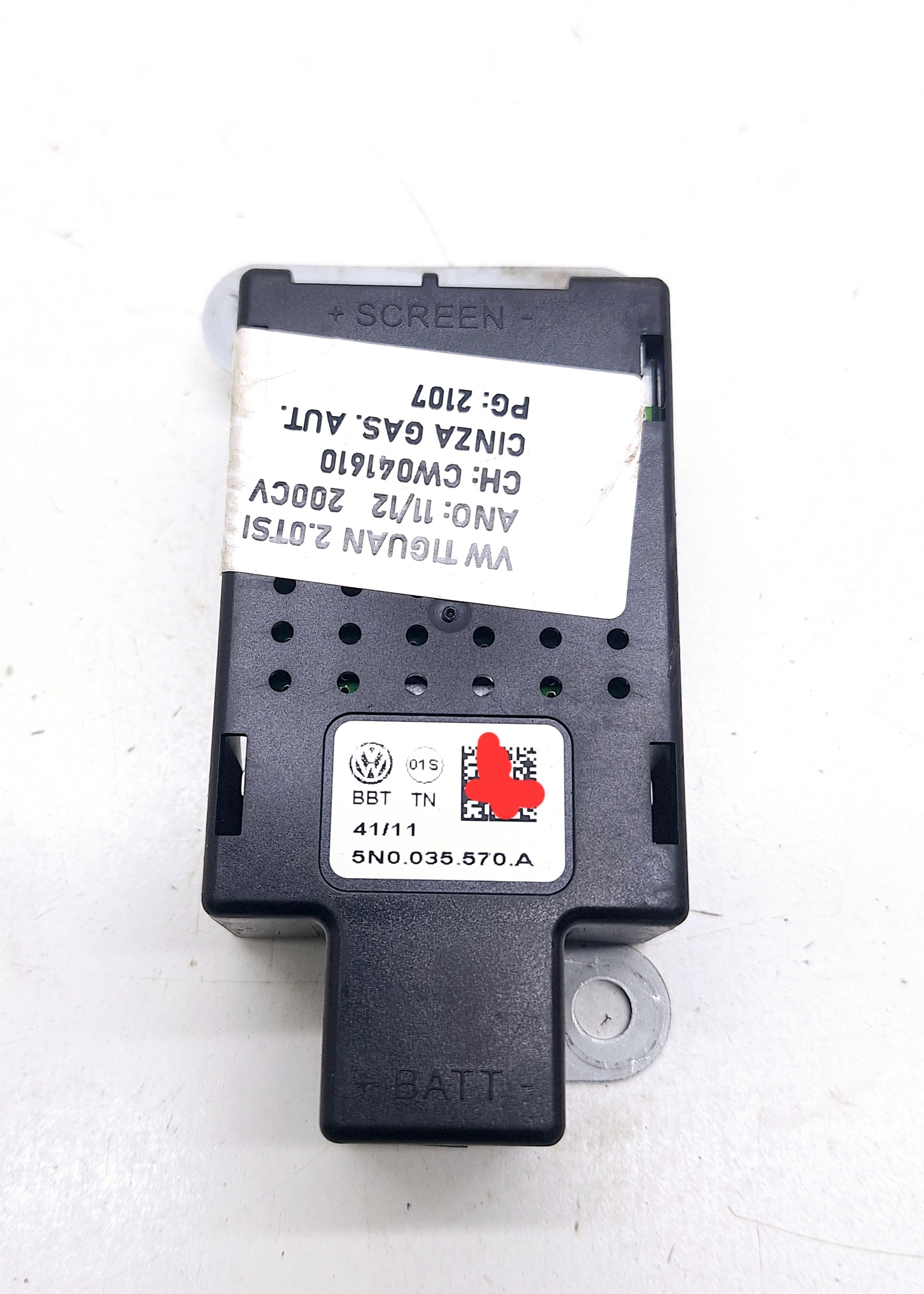 Módulo Anti Ruído Vw Tiguan Tsi 2.0 2011/ 2012 Nº5n0035570a