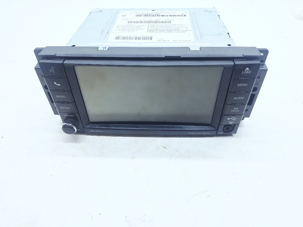 Rádio Cd Player Multimídia Town Country 3.6 2011 P05091328ad