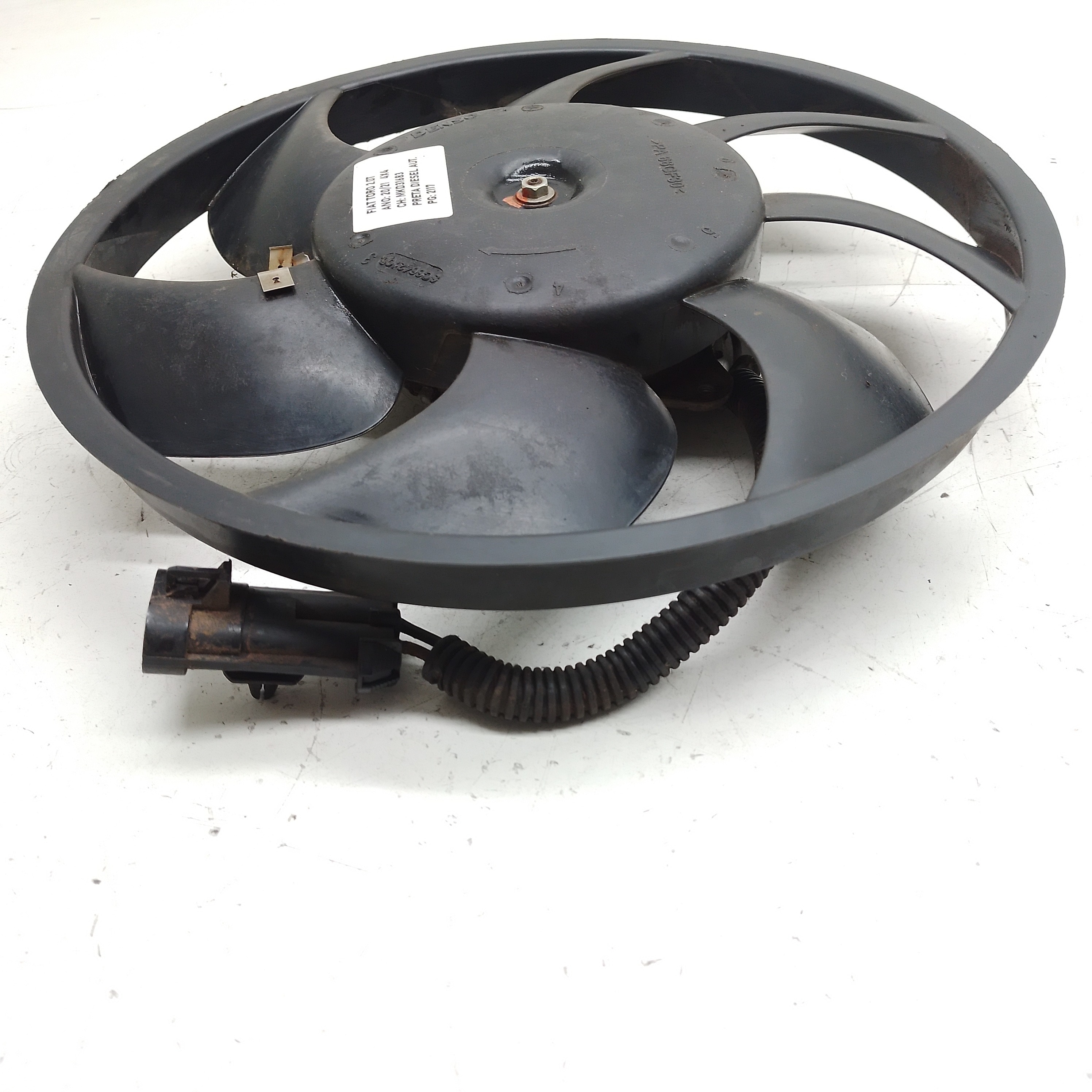 Ventoinha Radiador C / Motor  Fiat Toro 2.0 2020 / 2021