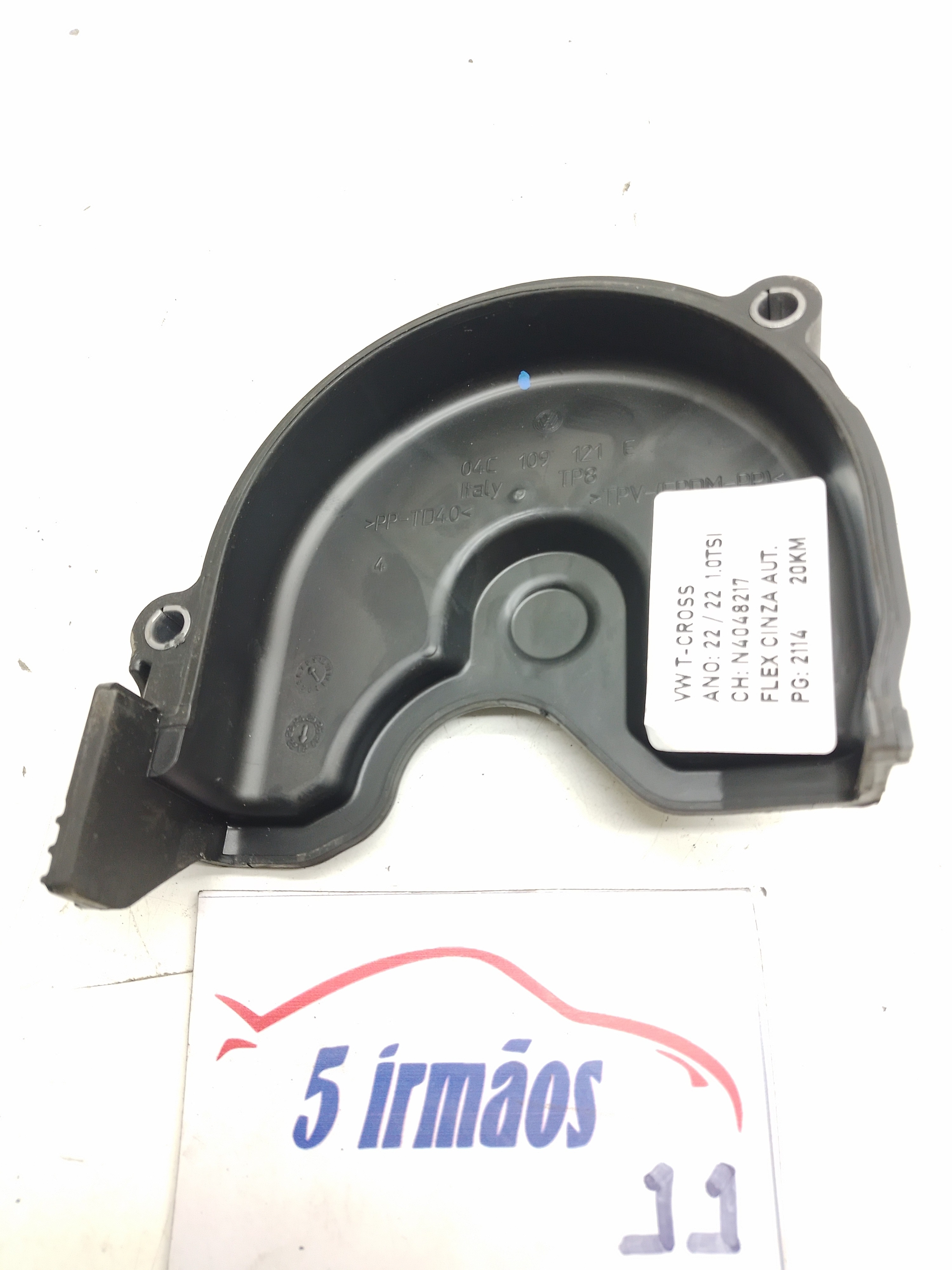 Capa Proteção Correia Dentada Vw Tcross Tsi 1.0 2021 / 2022